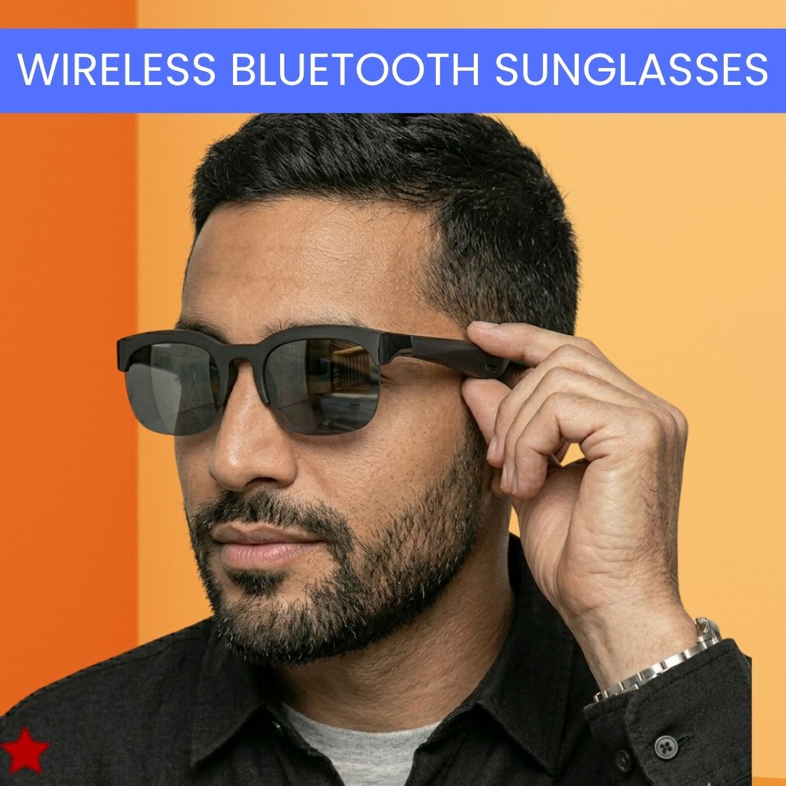 GUGGU Wireless Bluetooth Smart Sunglasses for Men & Women With HD Stereo Sound YT140-image-32