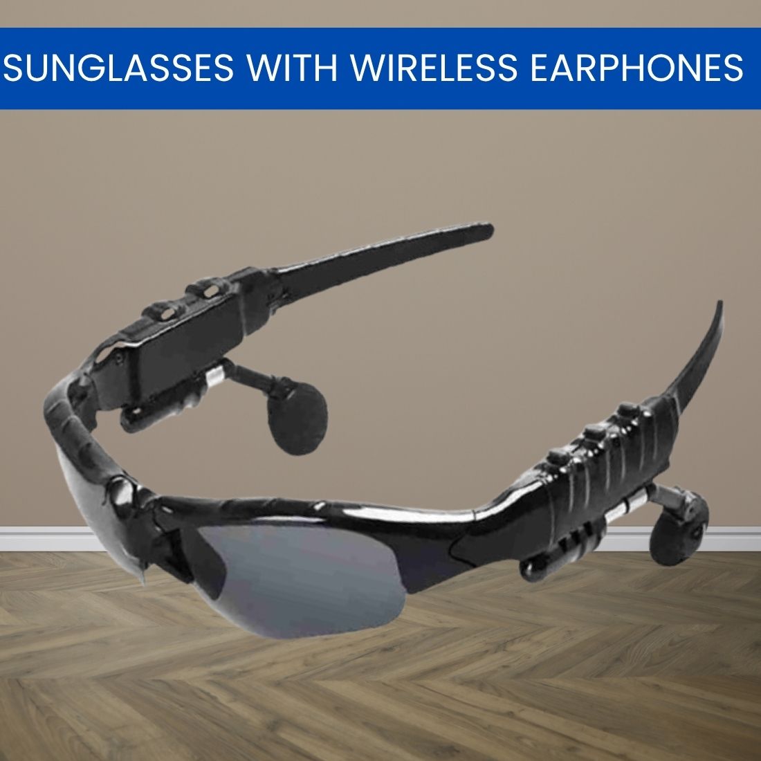 Clairbell Bluetooth Smart Sunglasses With Mic & Speaker, Touch Control For Men & WomenR297-image-37