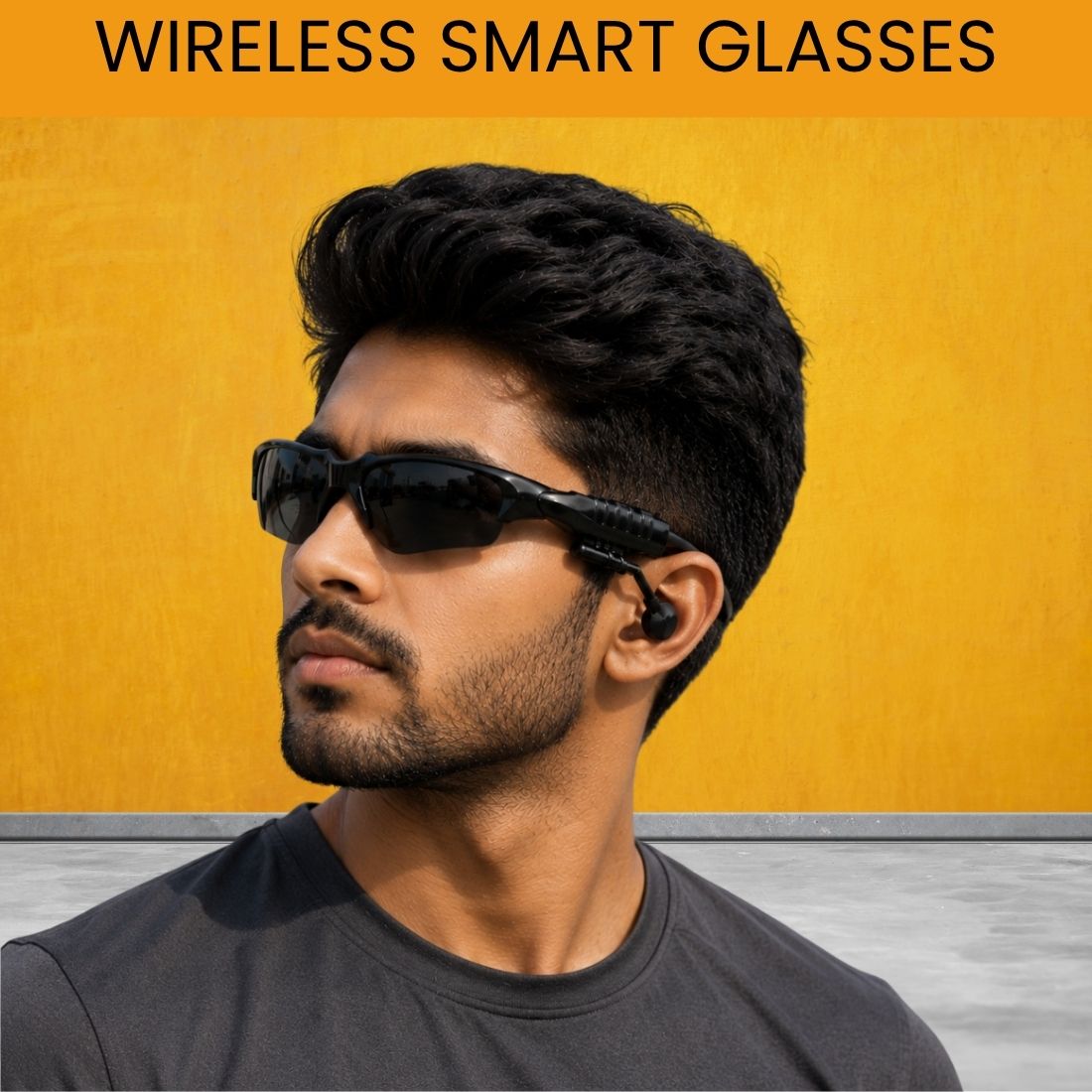 Clairbell Bluetooth Smart Sunglasses With Wireless Earphones, Built-in Mic & GlassesCT362-image-27