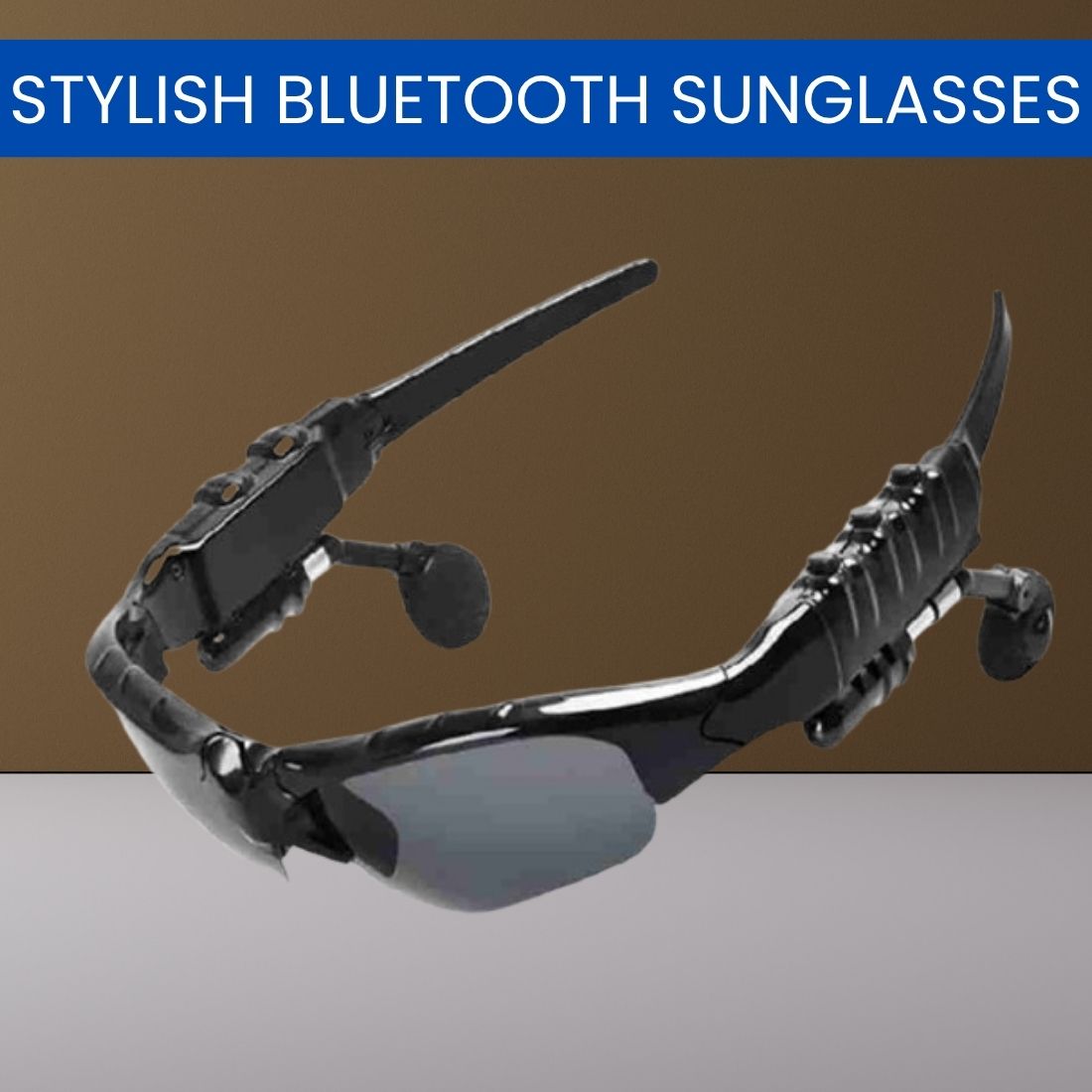 Clairbell Bluetooth Smart Sunglasses With Mic & Speaker, Touch Control For Men & WomenR319-image-46