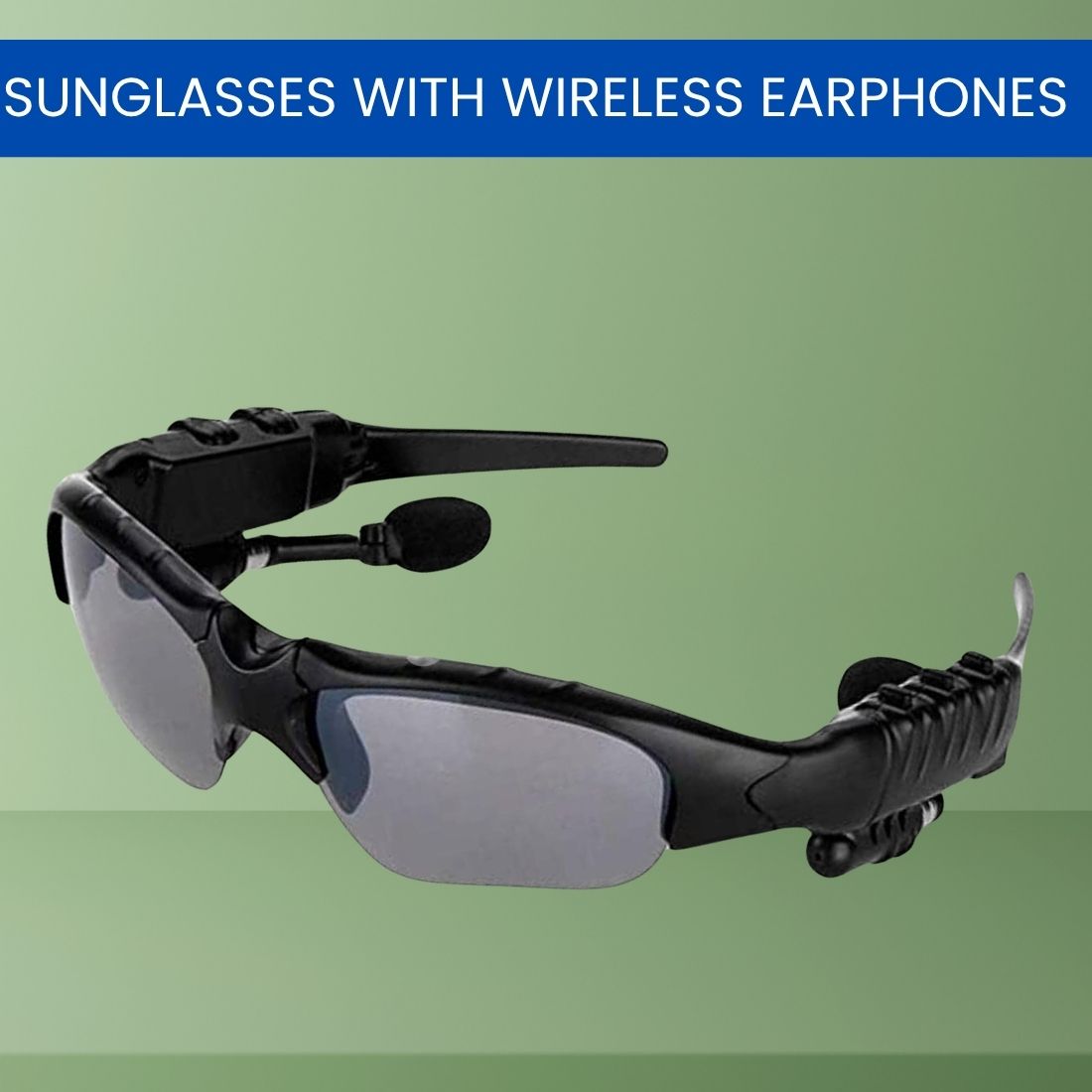 Clairbell Bluetooth Smart Sunglasses With Mic & Speaker, Touch Control For Men & WomenR484-image-45