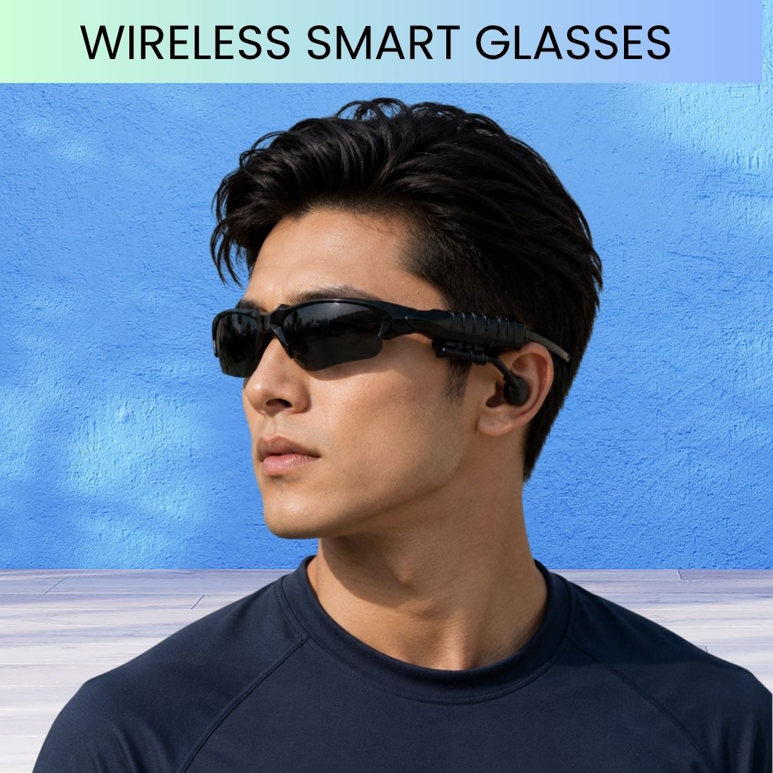 GUGGU Bluetooth Smart Sunglasses With Wireless Earphones, Built-in Mic & GlassesZY397-image-22
