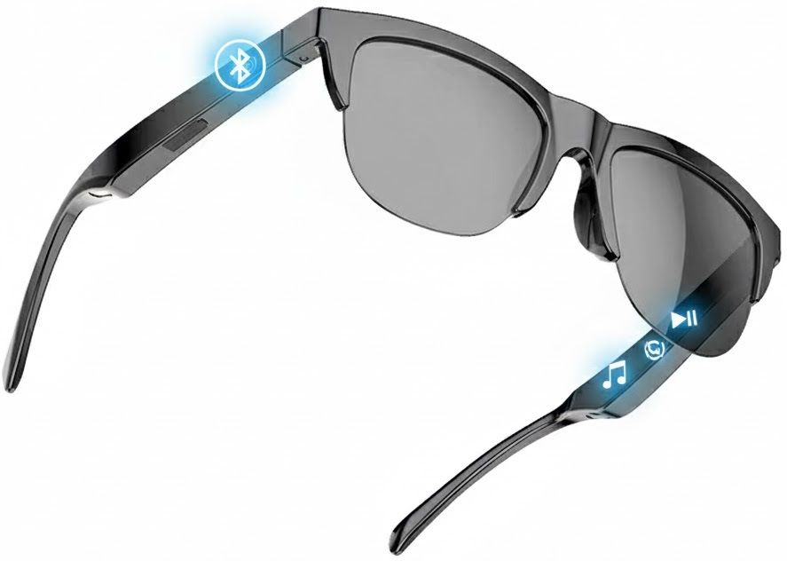 vadish PREMIUM BLUETOOTH CALLING MUSIC SMART UV FILTERED LENSES SUNGLASSV11