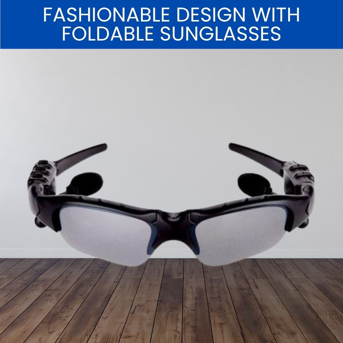 Clairbell Bluetooth Smart Sunglasses With Mic & Speaker, Touch Control For Men & WomenR62-image-5
