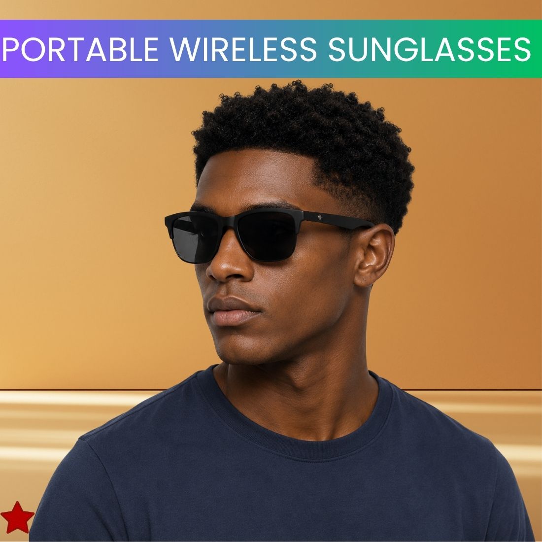 FRONY Wireless Bluetooth Sunglasses With HD Stereo Sound for Driving & SportsPT497-image-37