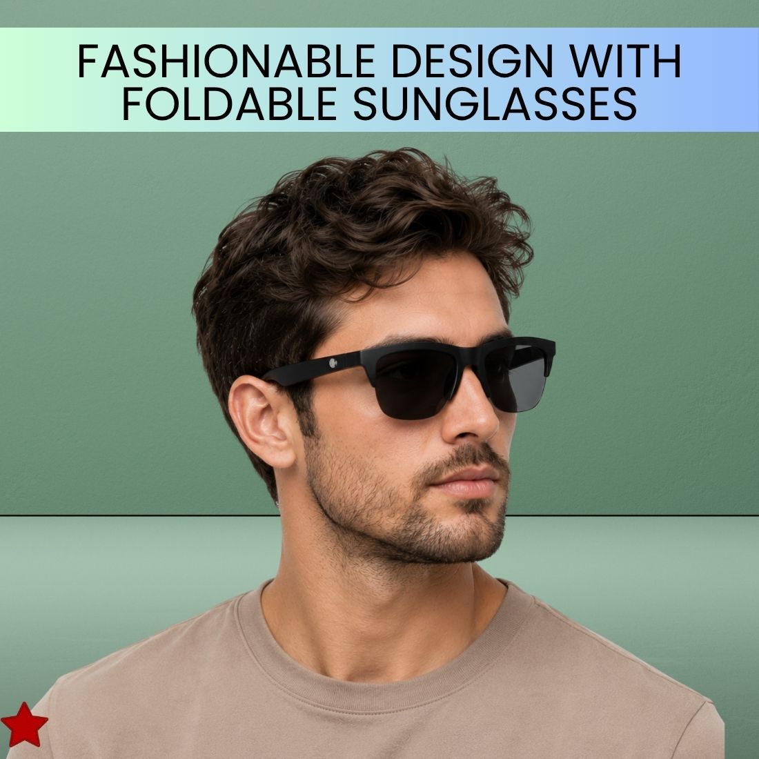 FRONY Wireless Bluetooth Sunglasses With HD Stereo Sound for Driving & SportsPT347-image-38