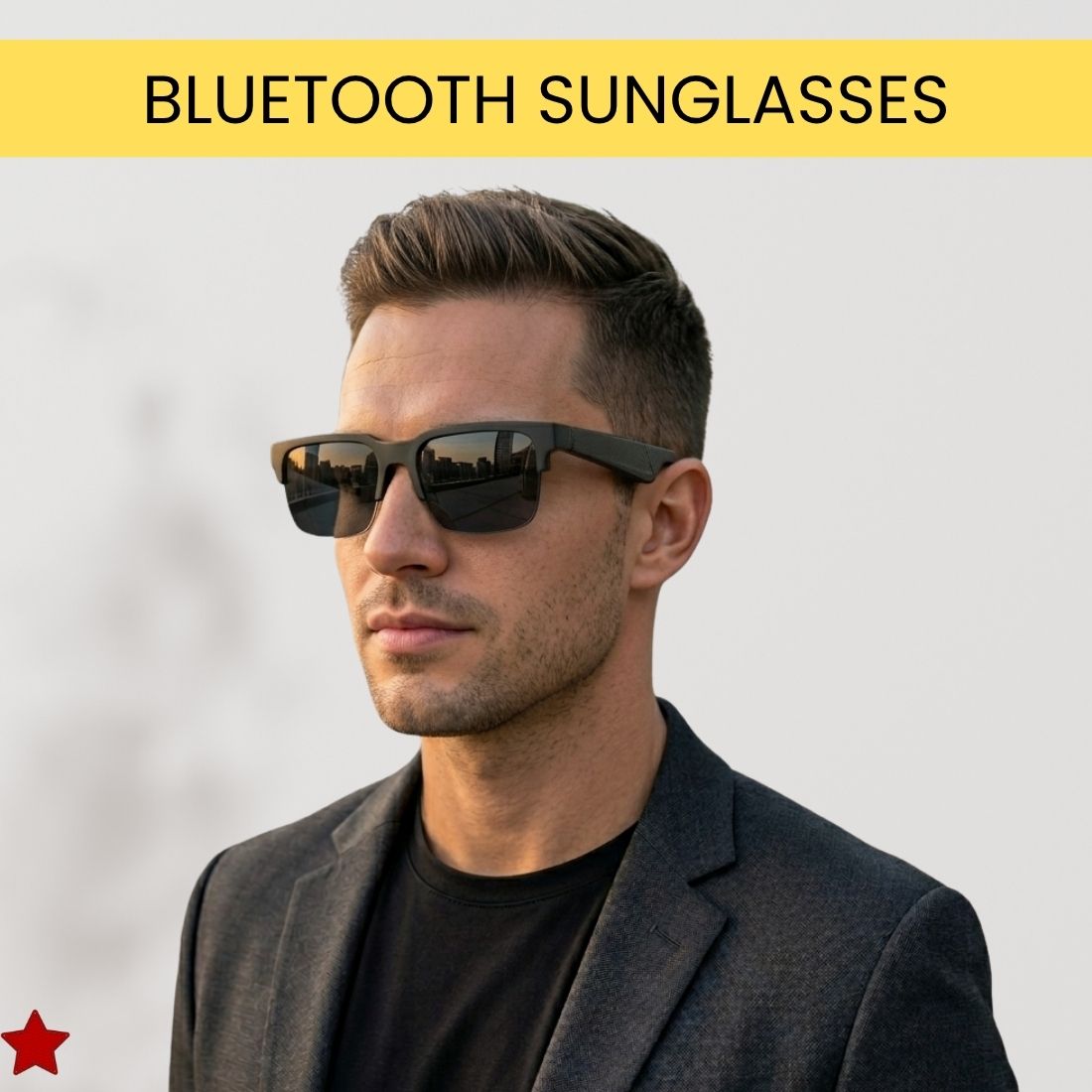 GUGGU Wireless Bluetooth Smart Sunglasses for Men & Women With HD Stereo Sound YT326-image-34