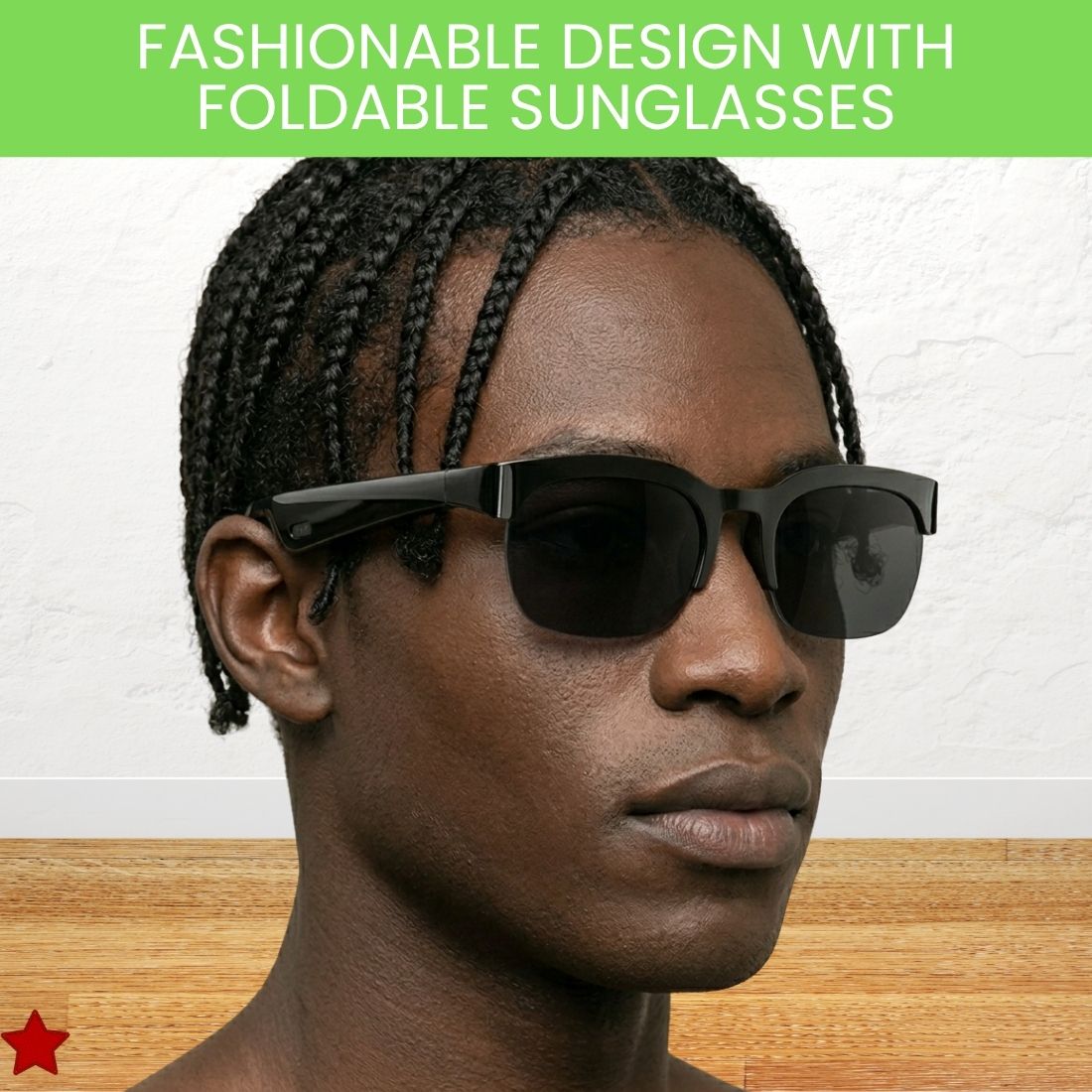 GUGGU Wireless Bluetooth Smart Sunglasses for Men & Women With HD Stereo Sound UR468-image-15