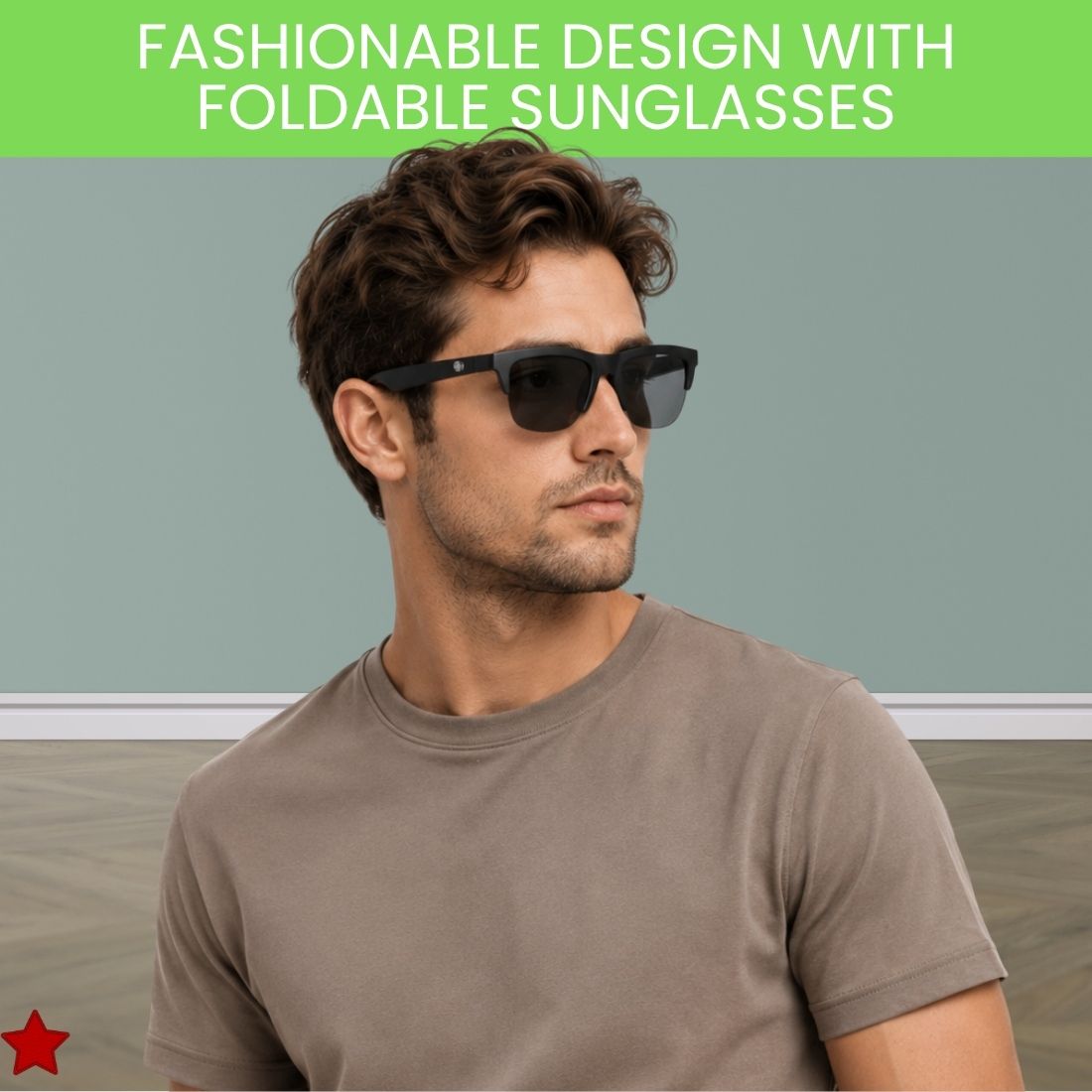 FRONY Wireless Bluetooth Sunglasses With HD Stereo Sound for Driving & SportsPT428-image-33