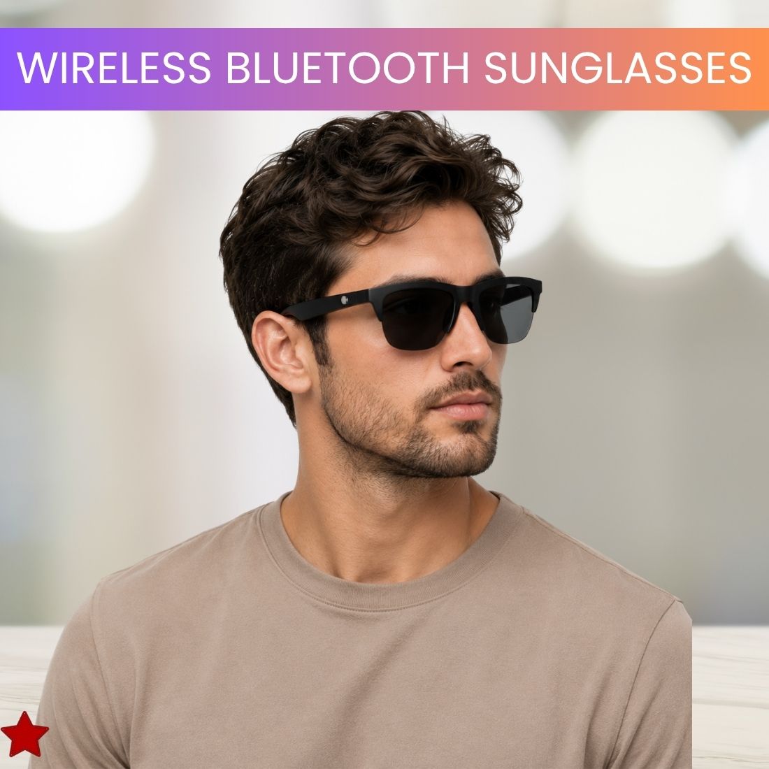FRONY Wireless Bluetooth Sunglasses With HD Stereo Sound for Driving & SportsPT311-image-16