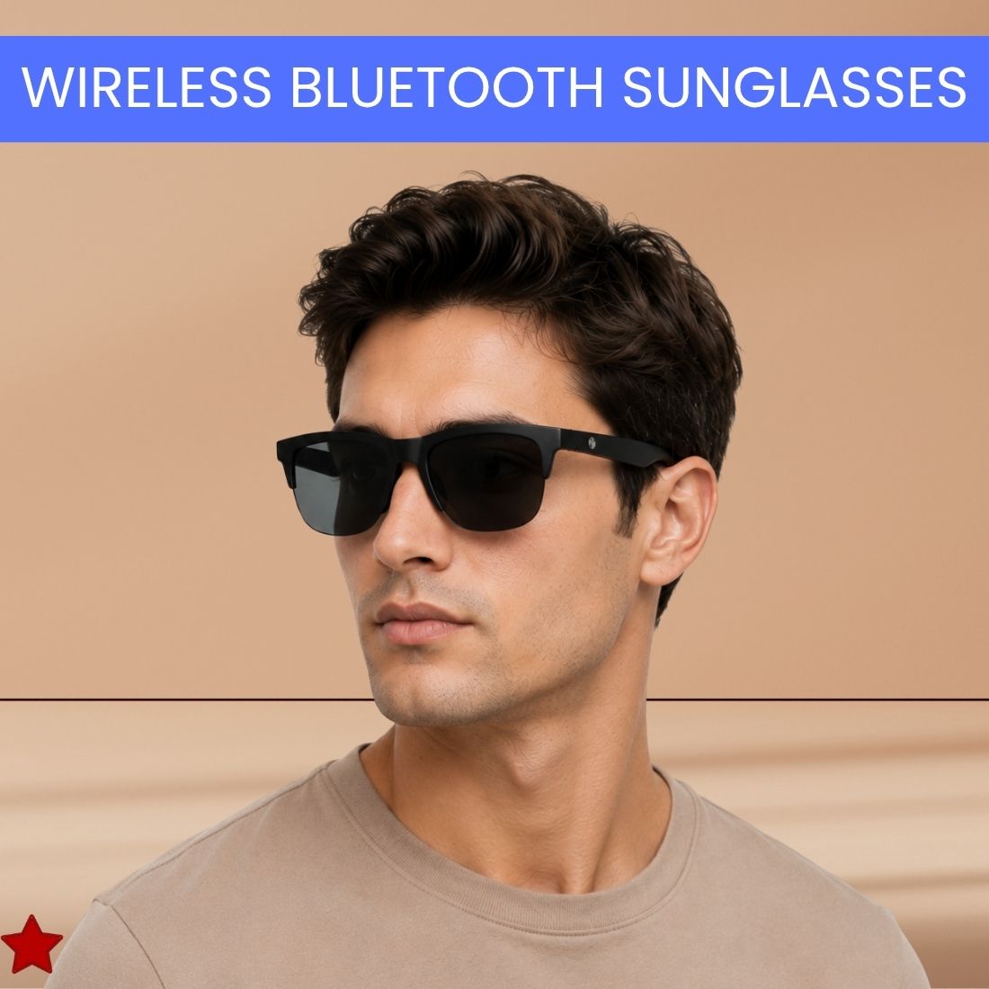 FRONY Wireless Bluetooth Sunglasses With HD Stereo Sound for Driving & SportsPR282-image-14