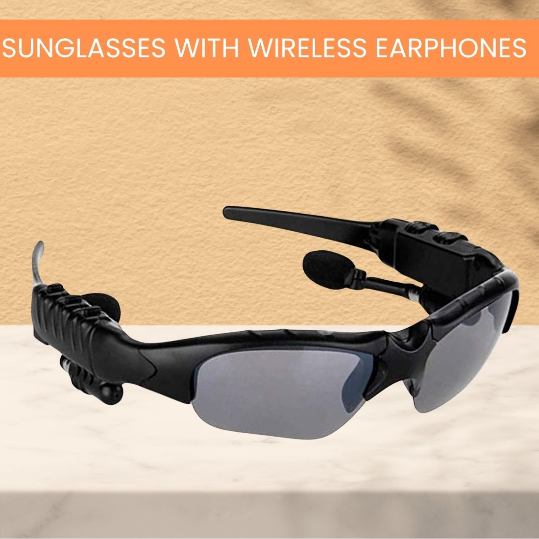 Clairbell Bluetooth Smart Sunglasses With Mic & Speaker, Touch Control For Men & WomenR86-image-35