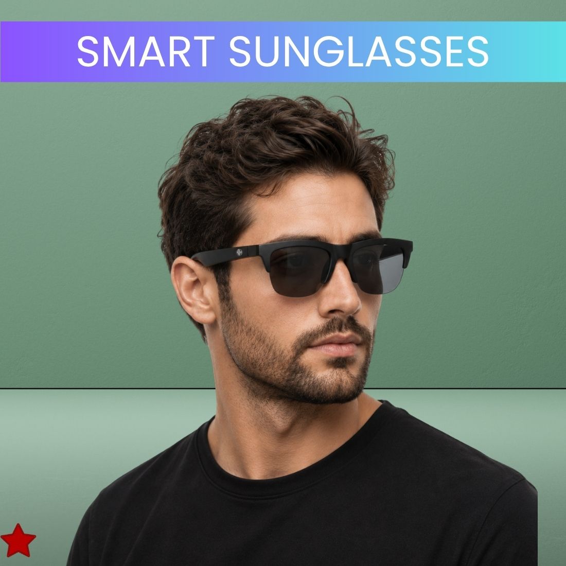 FRONY Wireless Bluetooth Sunglasses With HD Stereo Sound for Driving & SportsPT488-image-44
