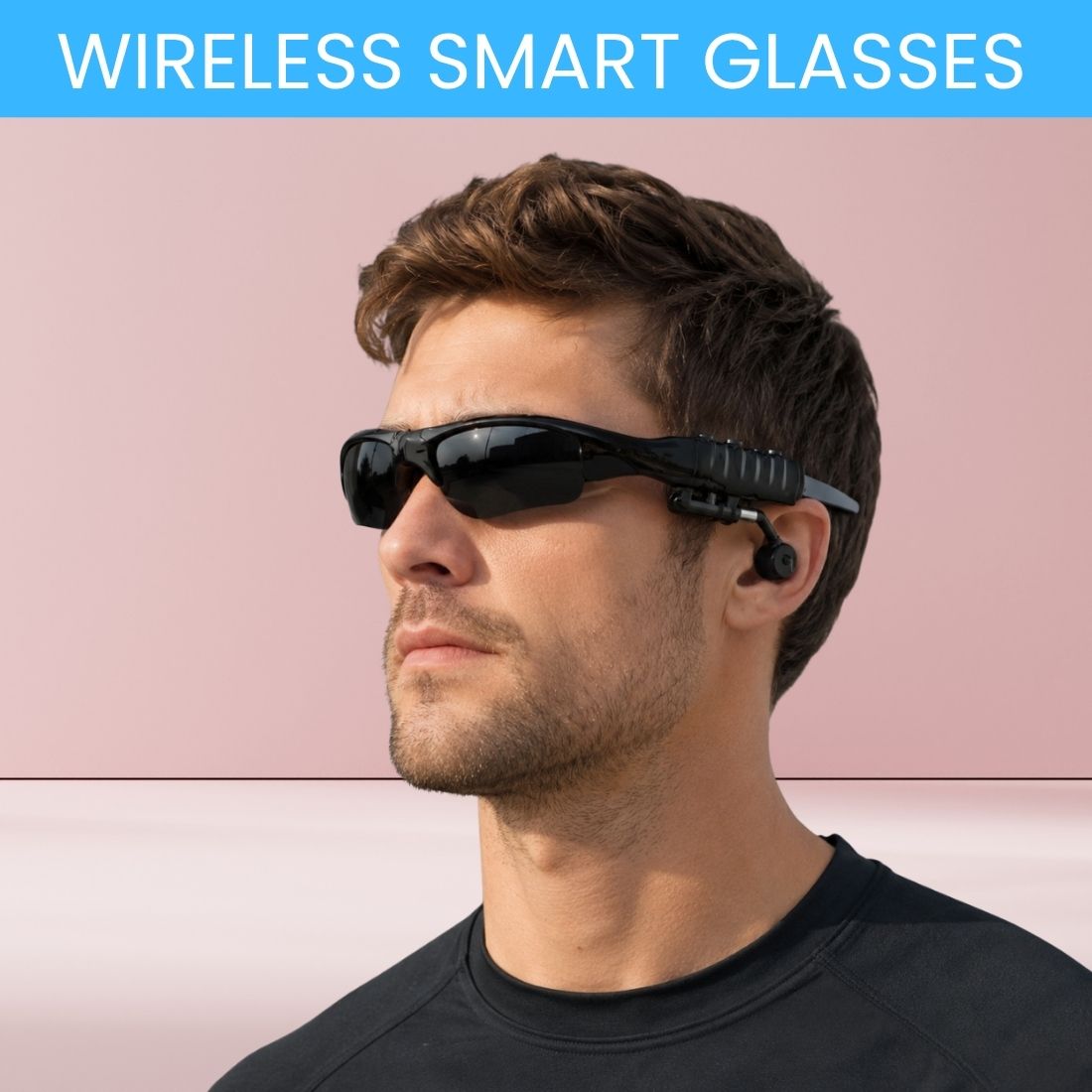 Clairbell Bluetooth Smart Sunglasses With Wireless Earphones, Built-in Mic & GlassesCY454-image-10