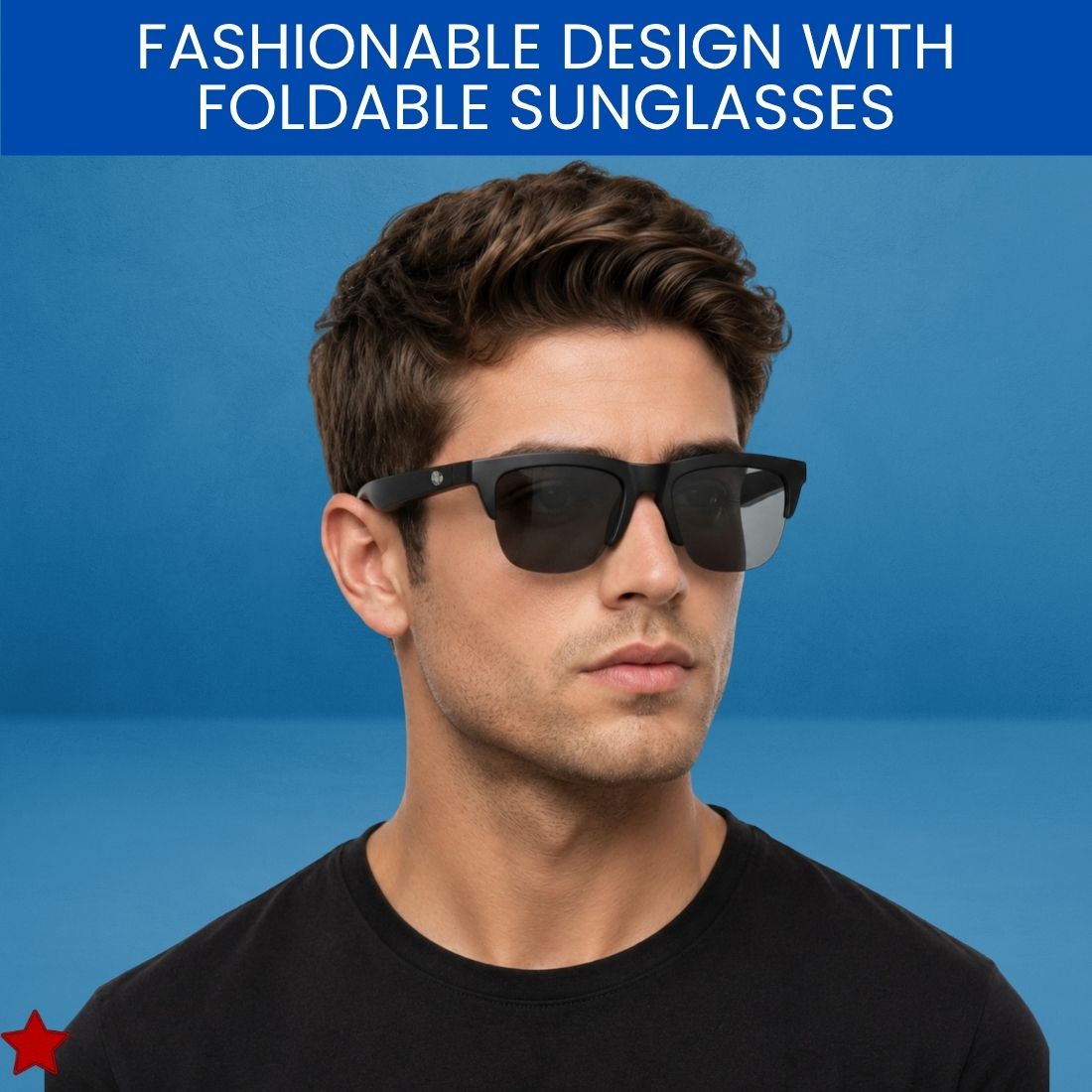 FRONY Wireless Bluetooth Sunglasses With HD Stereo Sound for Driving & SportsPY184-image-35