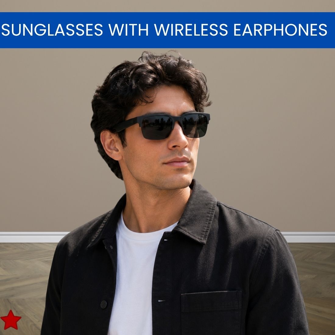 Clairbell Wireless Bluetooth Smart Sunglasses for Men & Women With HD Stereo Sound ER498-image-29