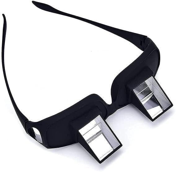 Kytaste Horizontal Lazy Glass Reader Spectacles for Bed Reading & Mobile Viewing