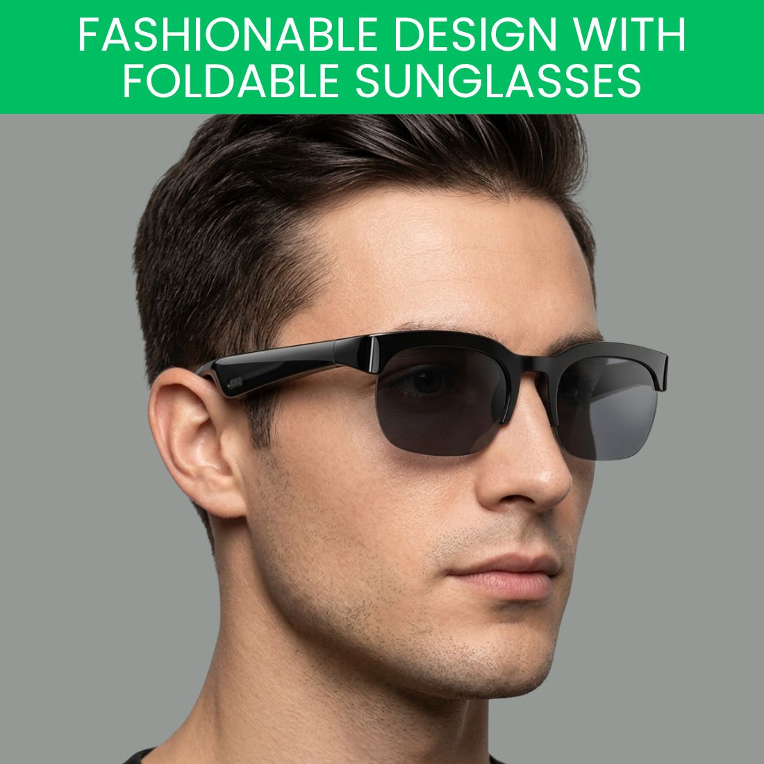 Clairbell Bluetooth Smart Glasses With Wireless Audio & UV Protection SunglassesEB425-image-17