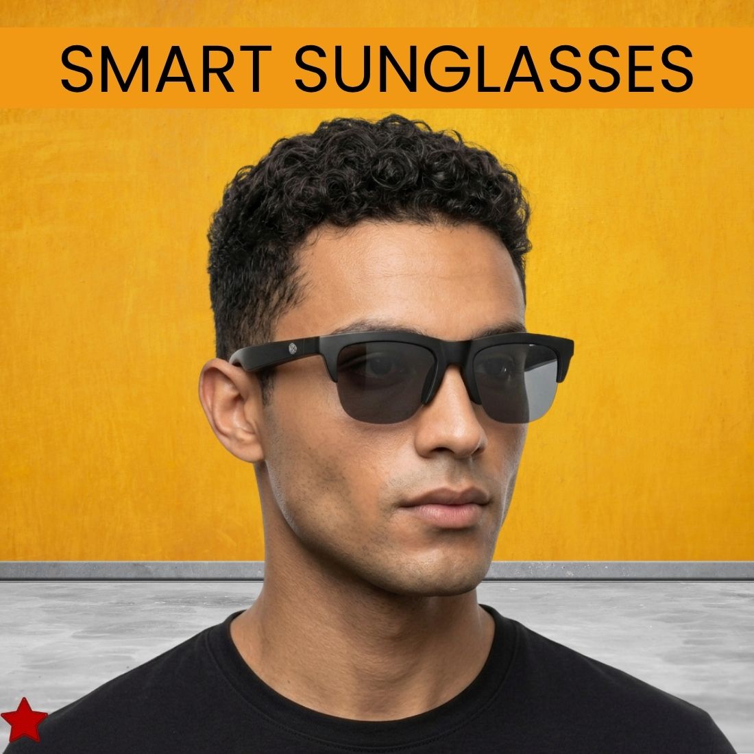 FRONY Wireless Bluetooth Sunglasses With HD Stereo Sound for Driving & SportsPY298-image-46
