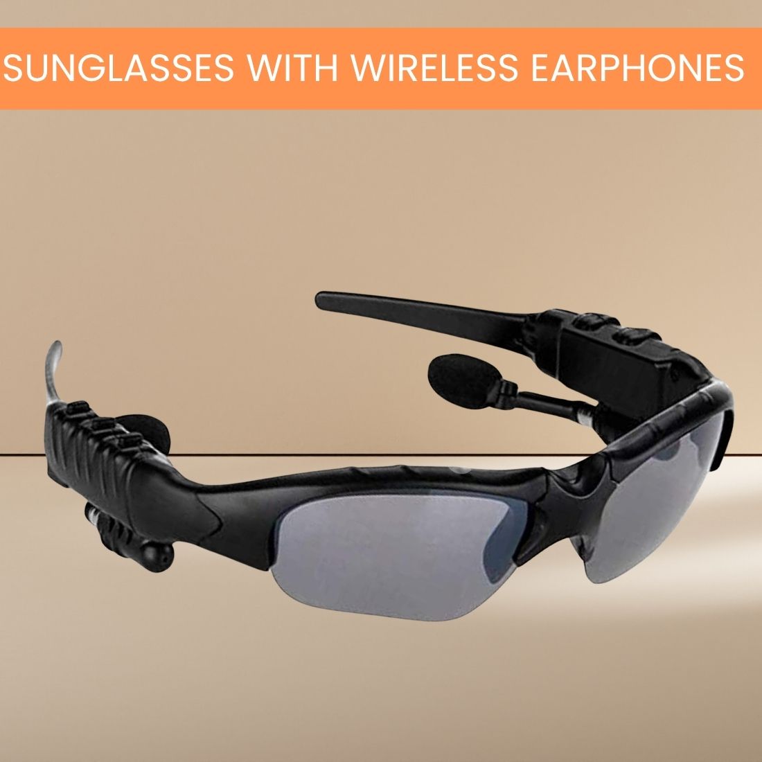 Clairbell Bluetooth Smart Sunglasses With Mic & Speaker, Touch Control For Men & WomenR66-image-49
