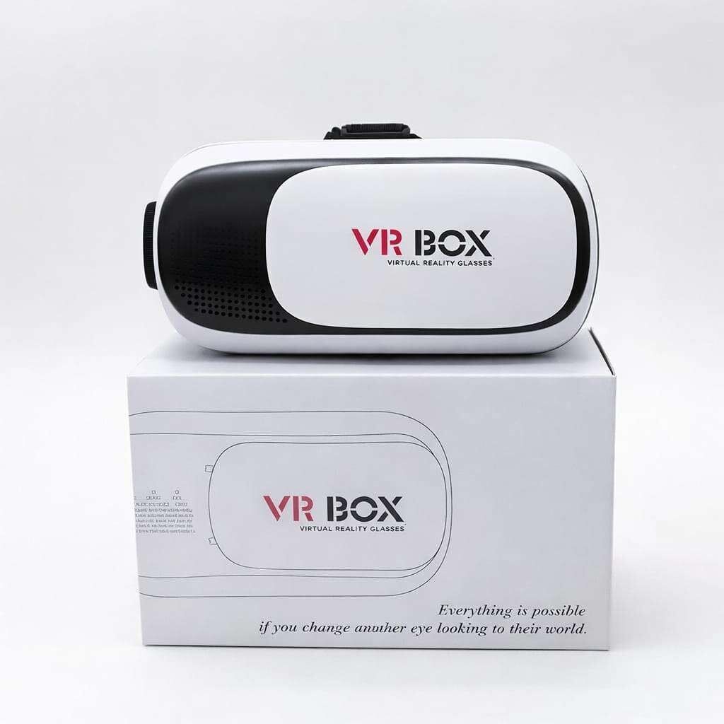 lavionline Premium VR Box 3D Headset | Soft Cushion VR Glasses for All Phones-image-18