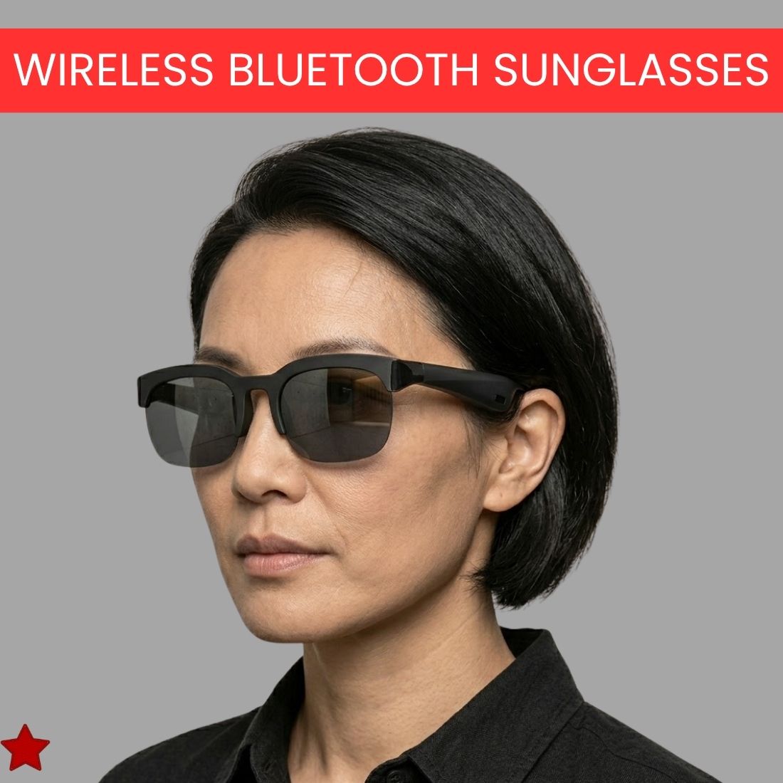 FRONY Wireless Bluetooth Smart Sunglasses for Men & Women With HD Stereo Sound QY310-image-24