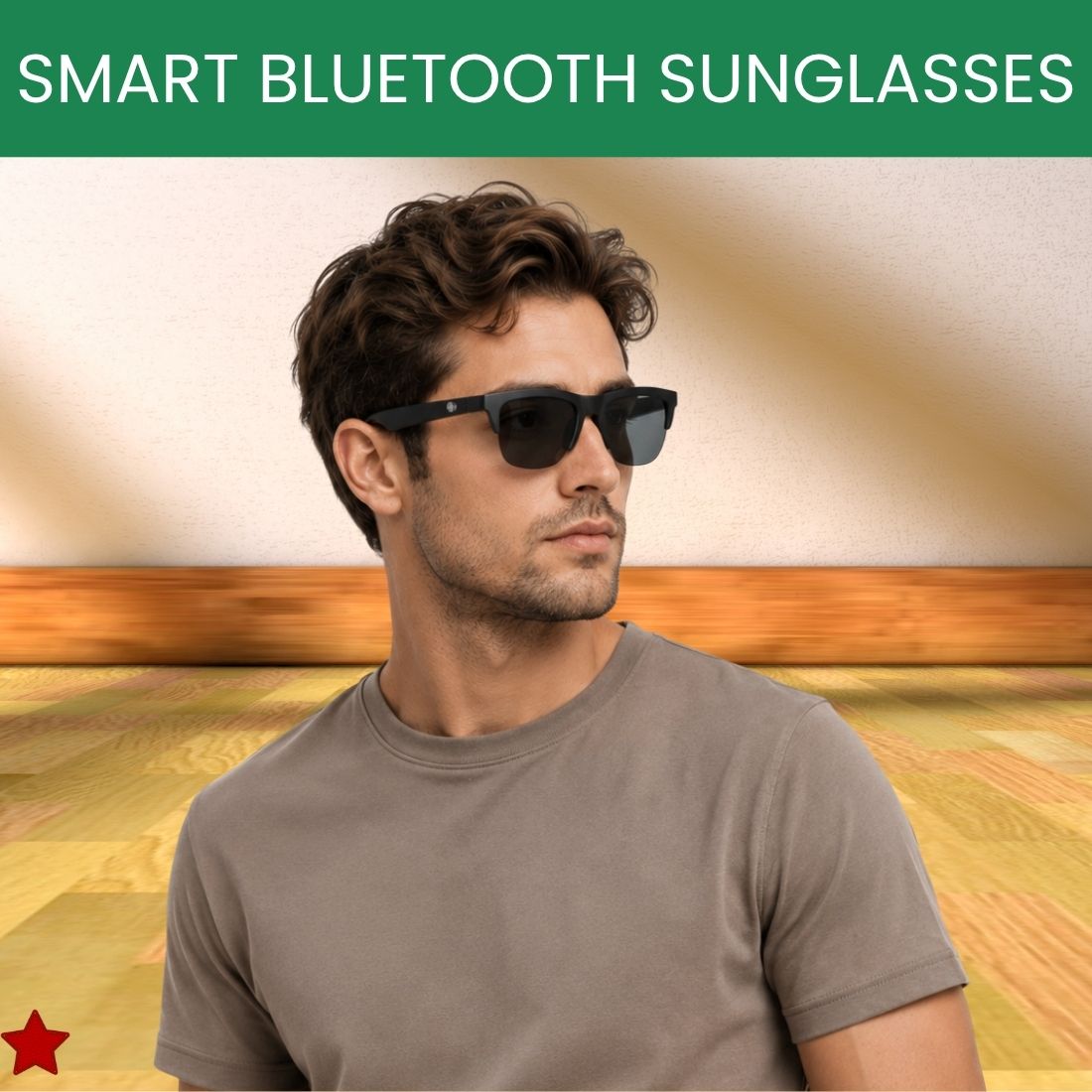FRONY Wireless Bluetooth Sunglasses With HD Stereo Sound for Driving & SportsPR477-image-19