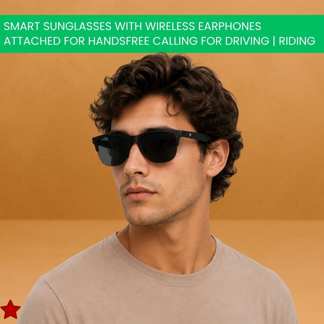FRONY Wireless Bluetooth Sunglasses With HD Stereo Sound for Driving & SportsOY253-image-43