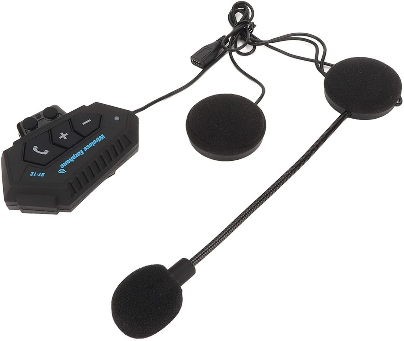 WIFTON BT12 Bluetooth Helmet Headset for Motorcycle Riding Smart Headphones-image-8