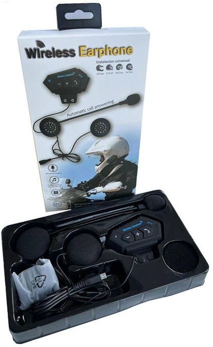 Voltegic Bike Helmet Bluetooth Intercom Headset with Detachable Wireless Earphones Smart Headphones-image-28