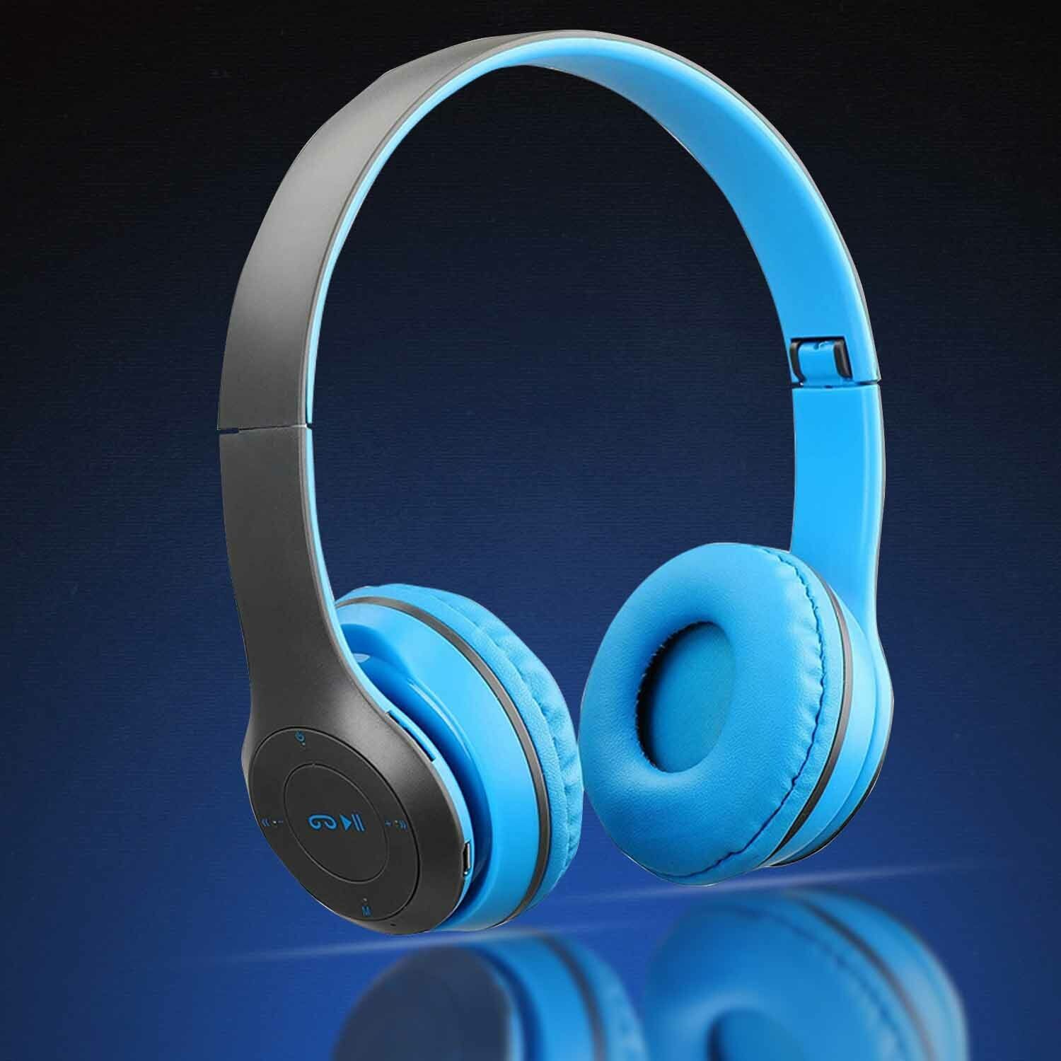 Zohlo P47 Wireless Bluetooth Headphones 5.0+EDR with Volume Control, HD Sound and Bass Smart Headphones-image-44