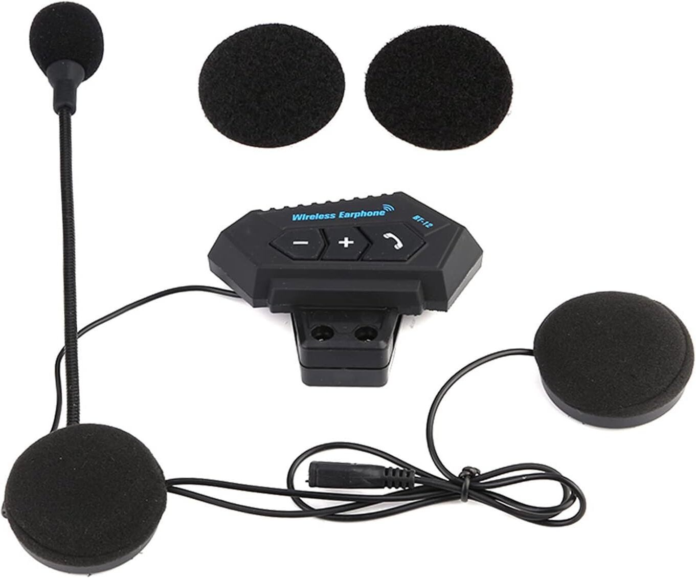 TRUDO BT12 Motorcycle Helmet Communication Headset Wireless Design Smart Headphones-image-34