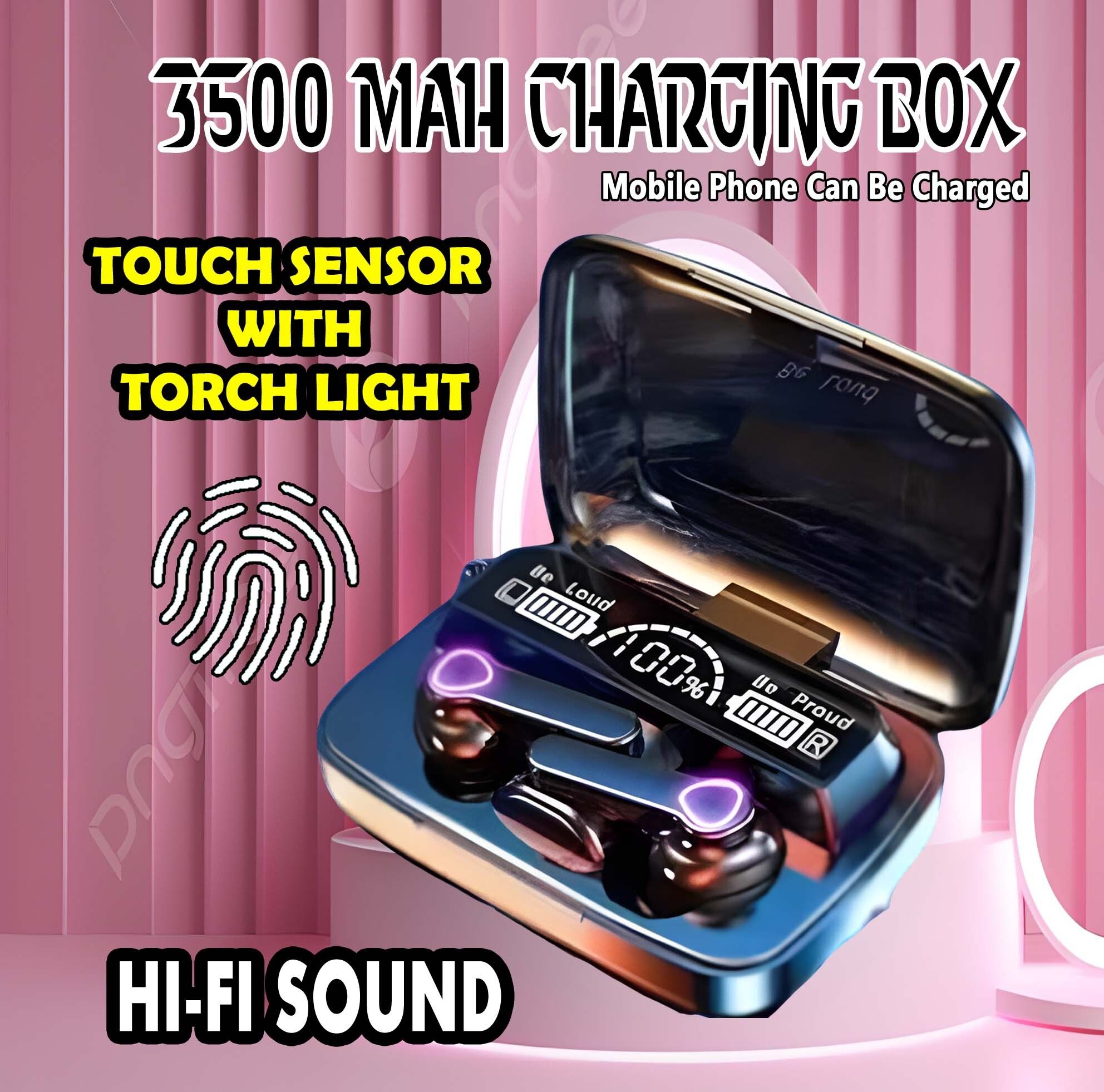 crecro M19 bluetooth earbuds headset wireless earphone 5.3 LED Display M10 Q232 Smart Headphones-image-45