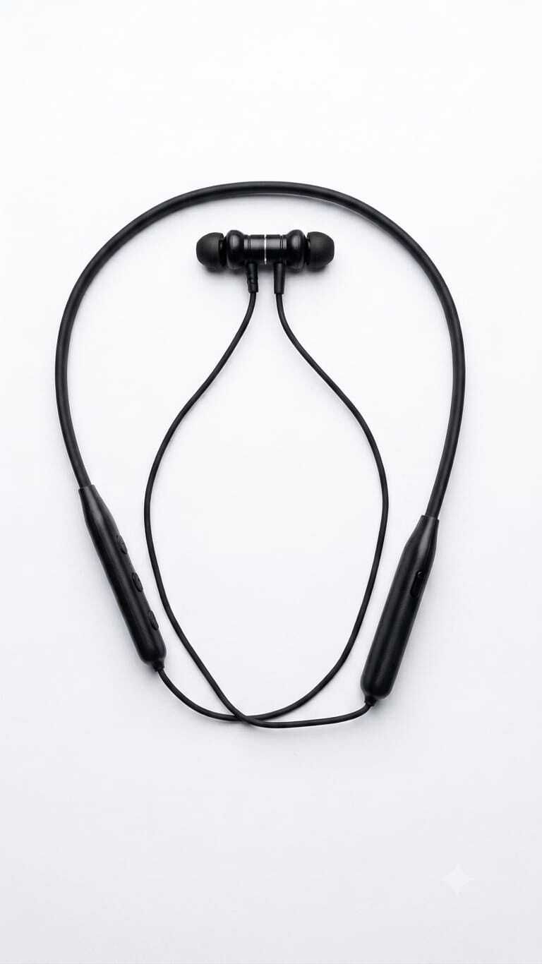 gmn Bluethooth Wireless Neckband Smart Headphones-image-31