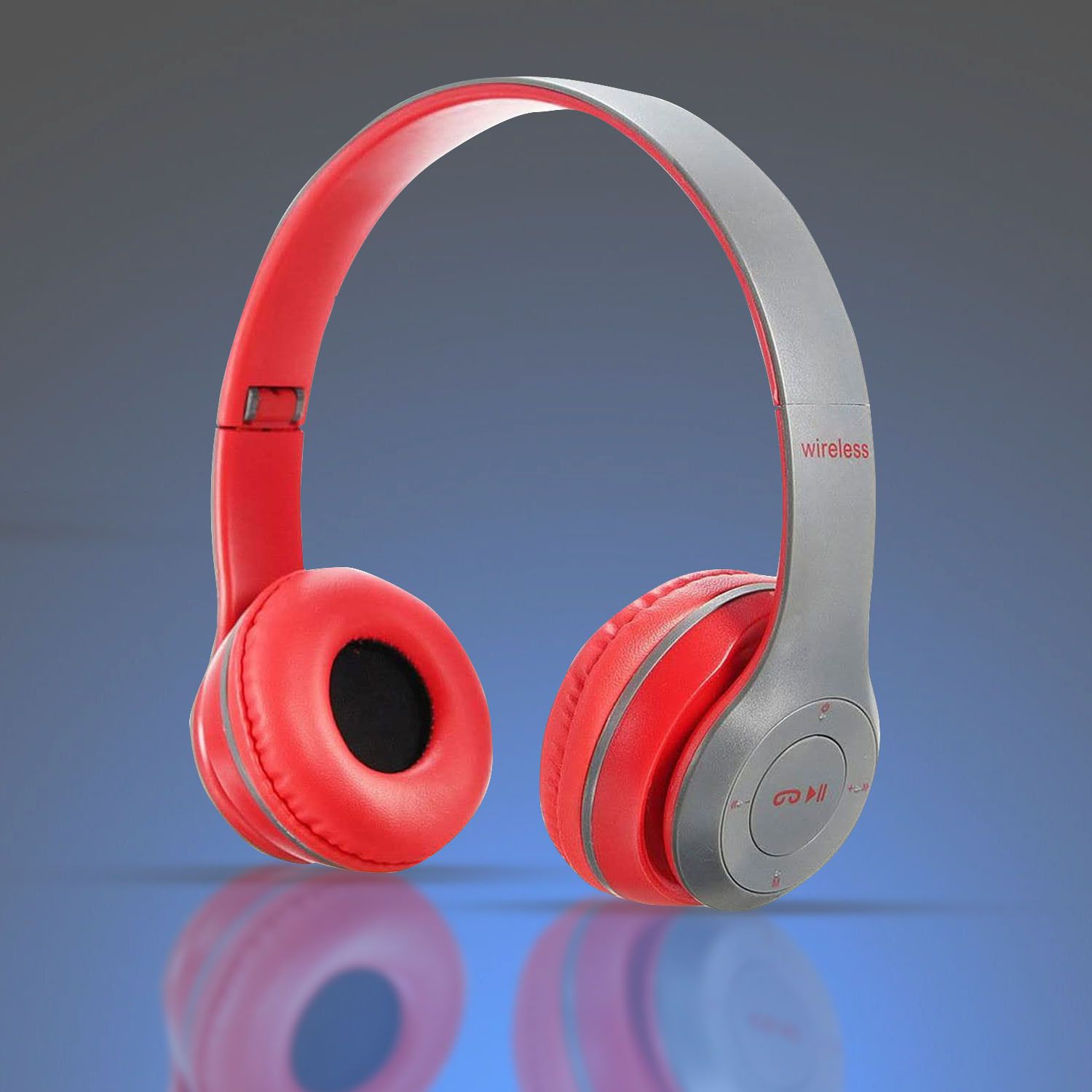 Zohlo BEST BUY P47 Wireless Over-ear Headphone True Dynamic Thunder Bass Smart Headphones-image-6