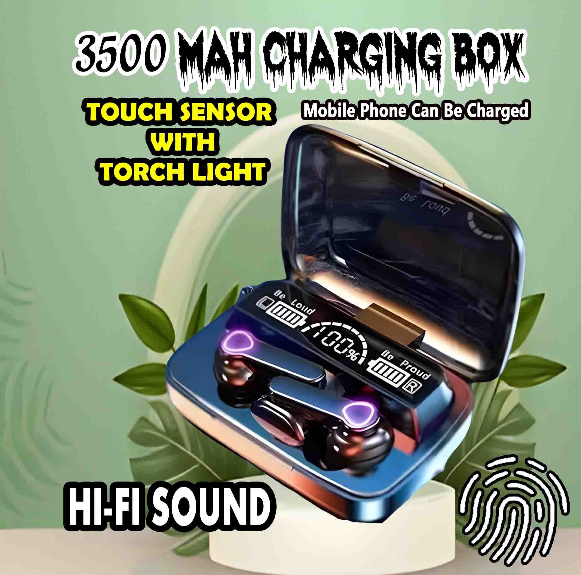 crecro M19 bluetooth earbuds headset wireless earphone 5.3 LED Display M10 Q8 Smart Headphones-image-29