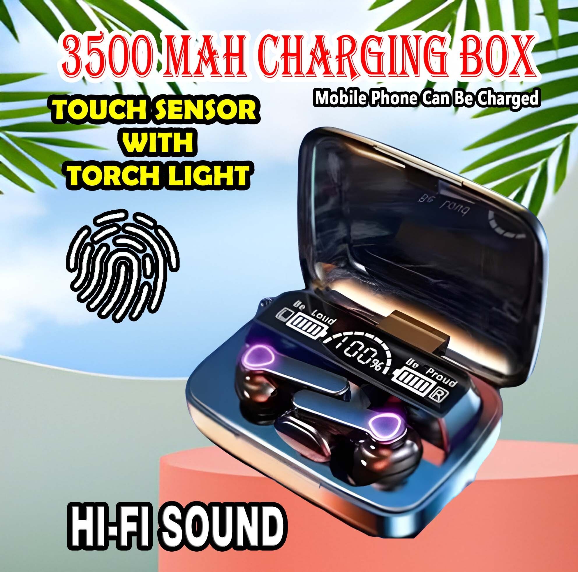 crecro M19 bluetooth earbuds headset wireless earphone 5.3 LED Display M10 Q54 Smart Headphones-picture-38