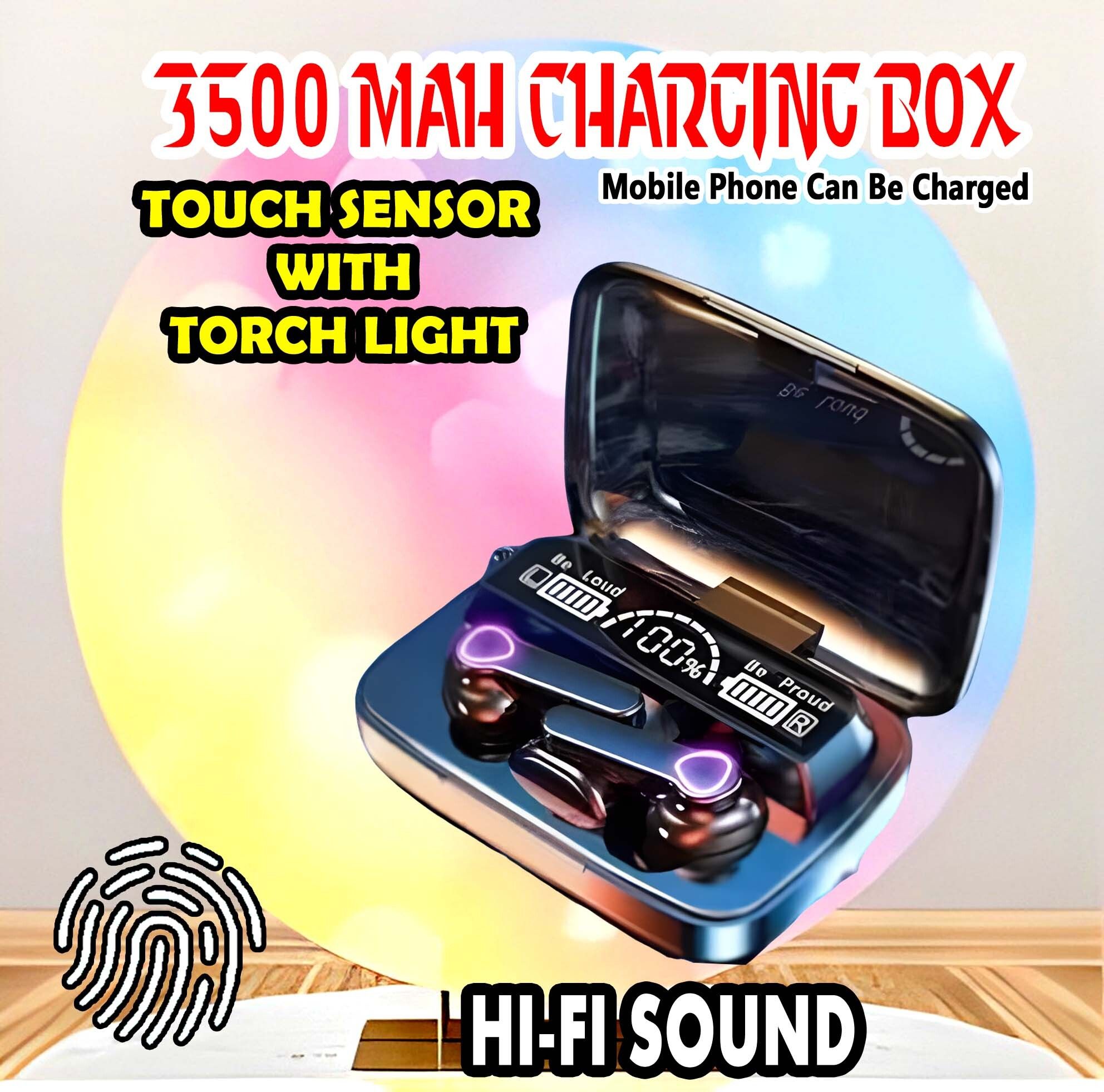 crecro M19 bluetooth earbuds headset wireless earphone 5.3 LED Display M10 Q261 Smart Headphones-image-44