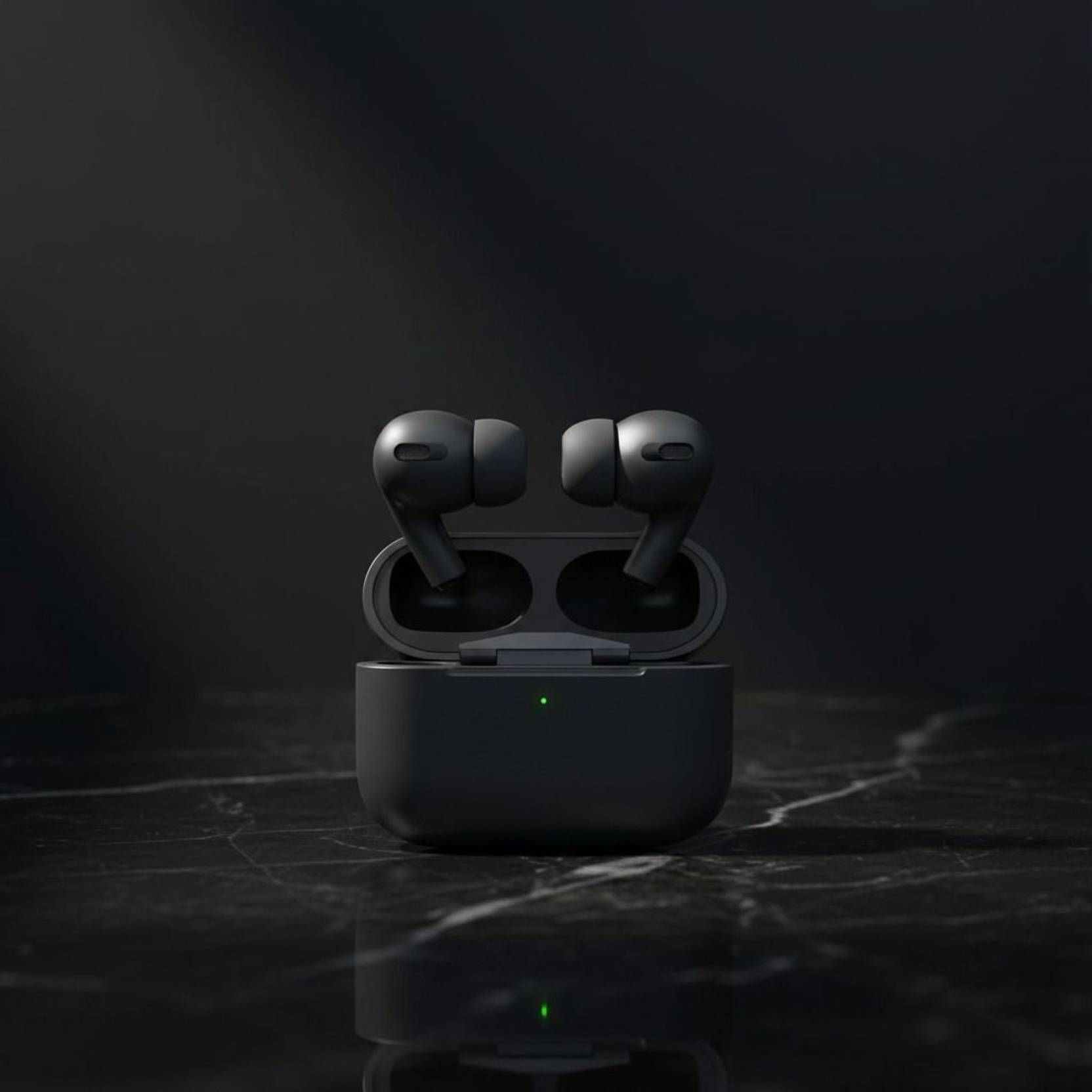 Orvik Airpods Latest 2nd Gen Black Earbuds Premium Quality BL/998719 Smart Headphones-image-25