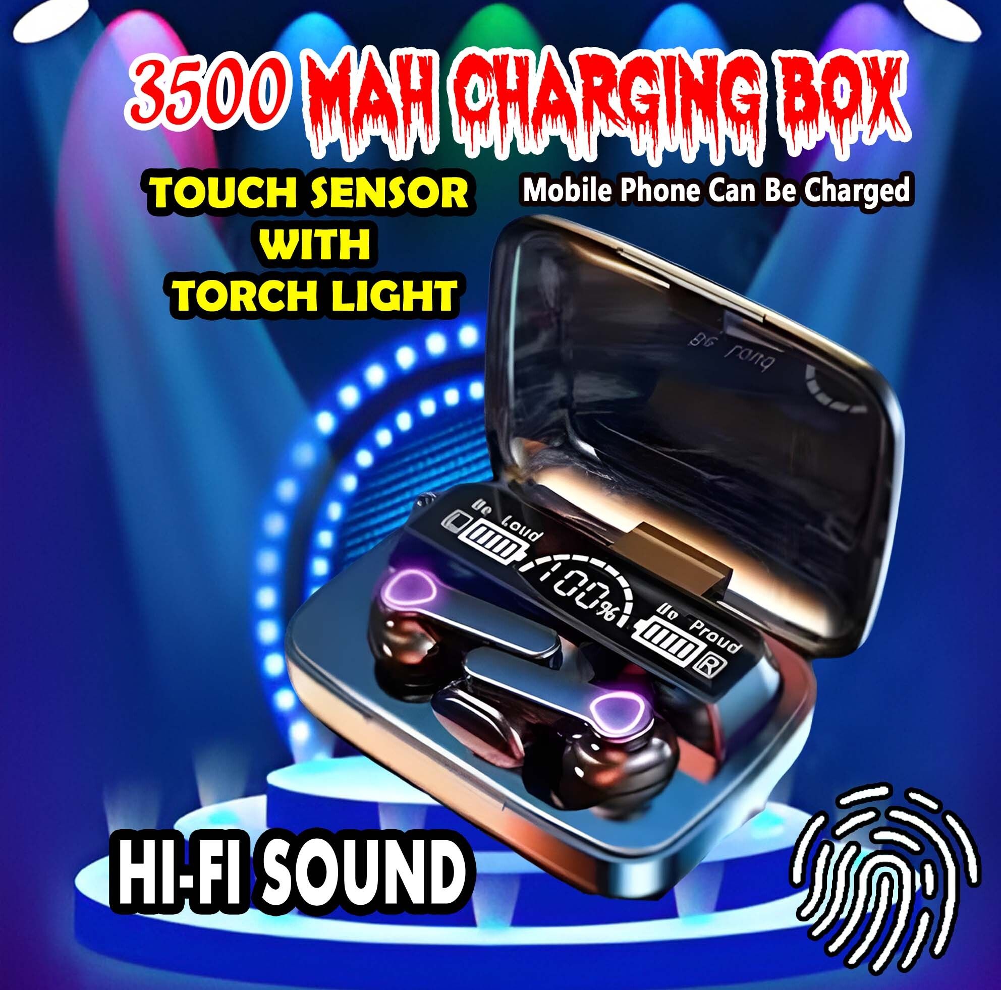 crecro M19 bluetooth earbuds headset wireless earphone 5.3 LED Display M10 Q14 Smart Headphones-image-35
