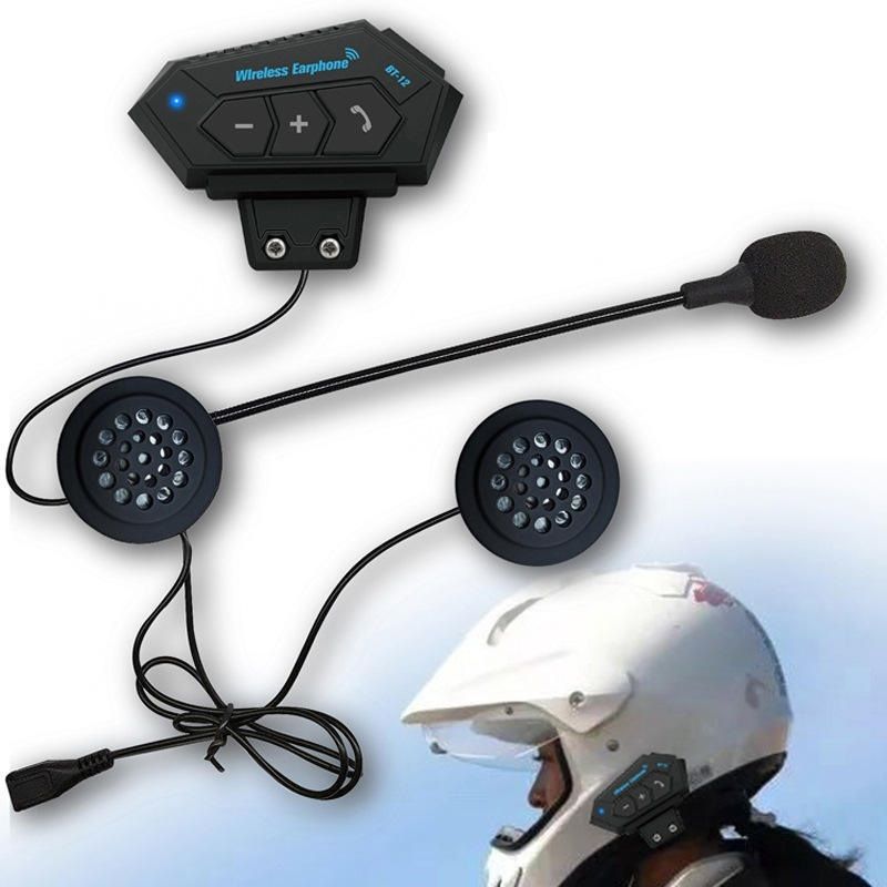 WIFTON Bluetooth Helmet Headphones for Motorcycle Riding with Long Battery Life Smart Headphones-image-9