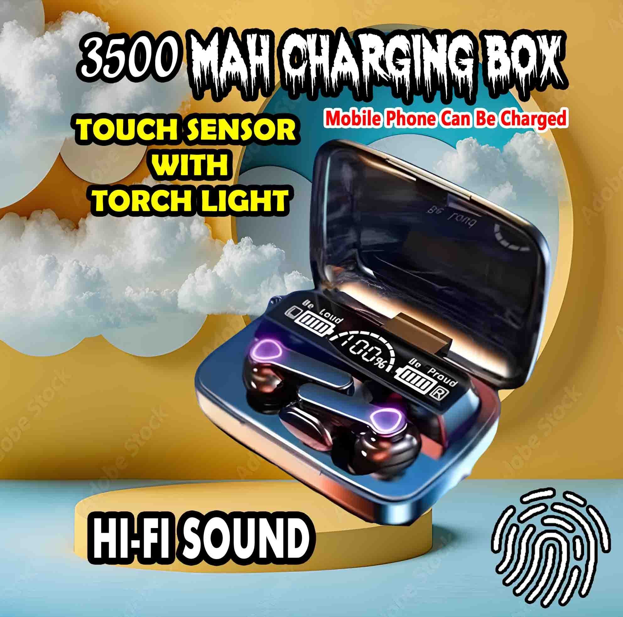 crecro M19 bluetooth earbuds headset wireless earphone 5.3 LED Display M10 Q281 Smart Headphones-picture-22