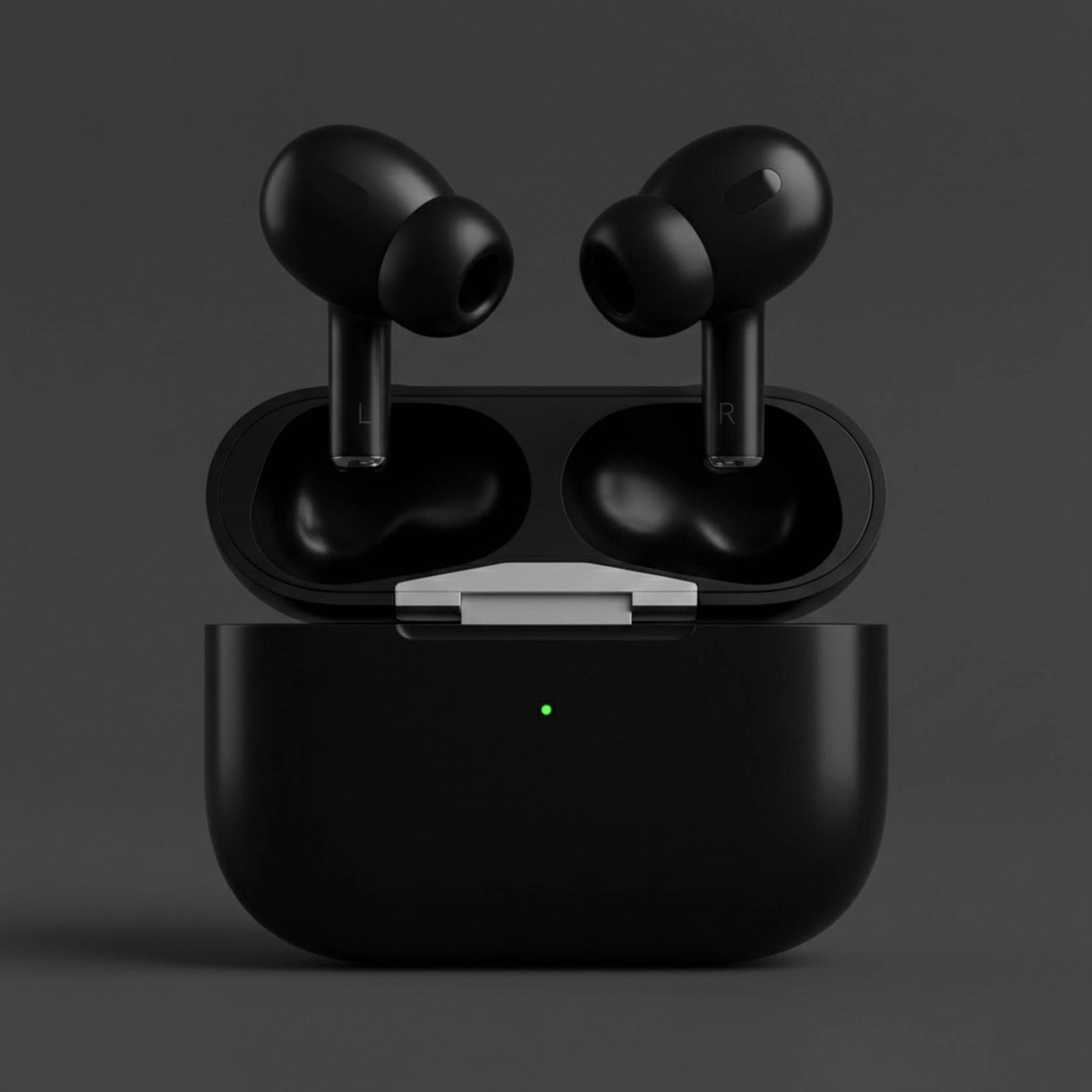 WristHive Airpods 2nd Gen Latest Black Earbuds Premium Quality BLK/Bud/499041 Smart Headphones-image-15