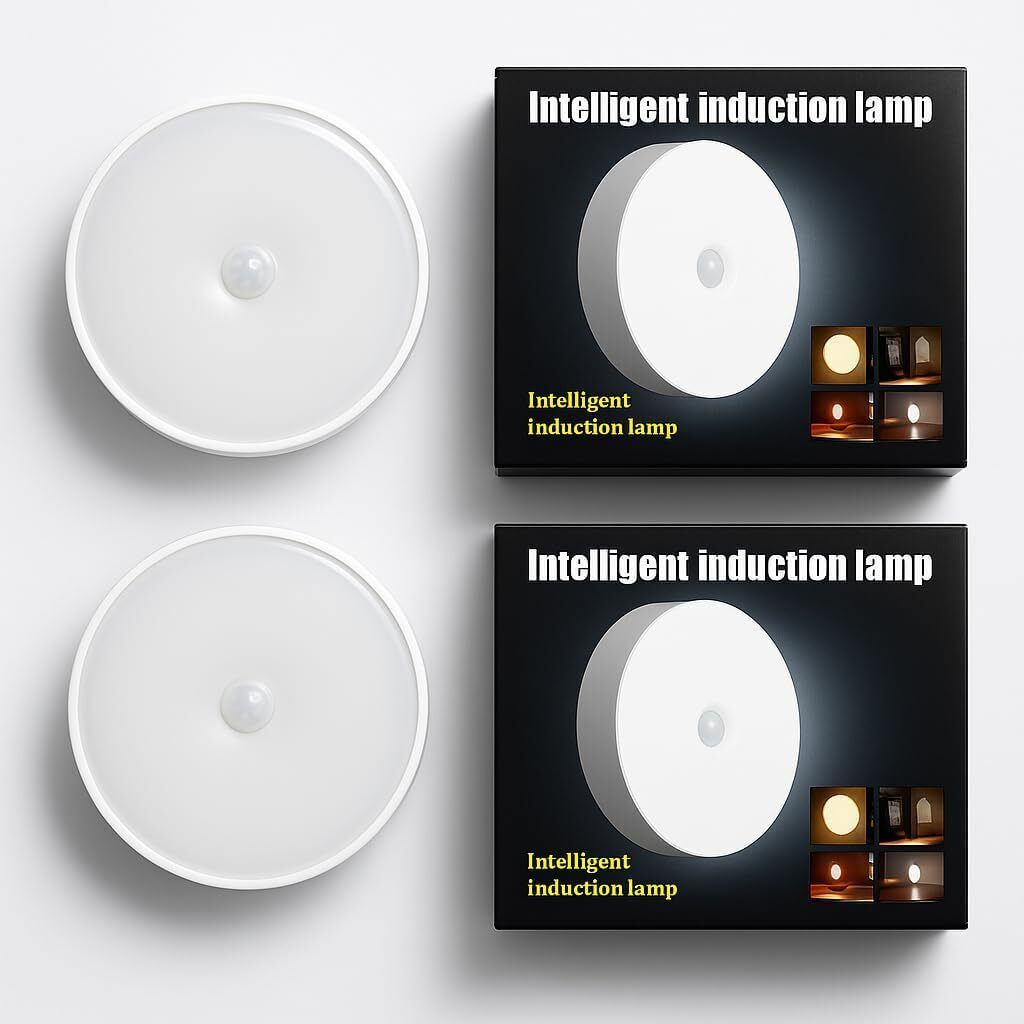 KHODIYAR ENTERPRISES Rechargeable Body Sensor Wall Light for Bedroom, Stairs Cool White Smart Sensor Light-image-46