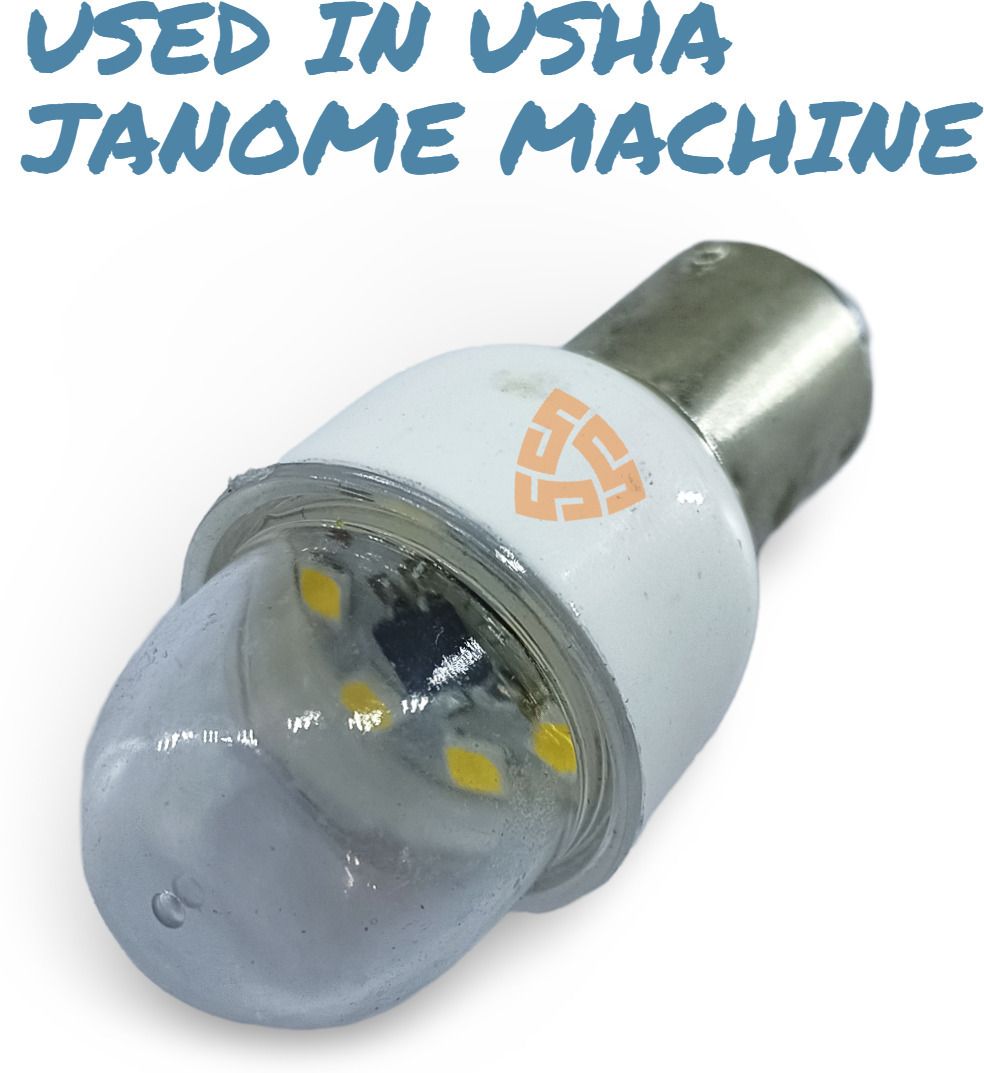 SSS Led Bulb For Usha Janome Sewing Machines Pin Type use for Usha Janome Smart Bulb-image-42