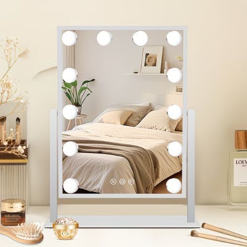 CLARZA LED Vanity Mirror Lights with 10 Dimmable Bulbs | 3 Color Modes Kit-picture-42