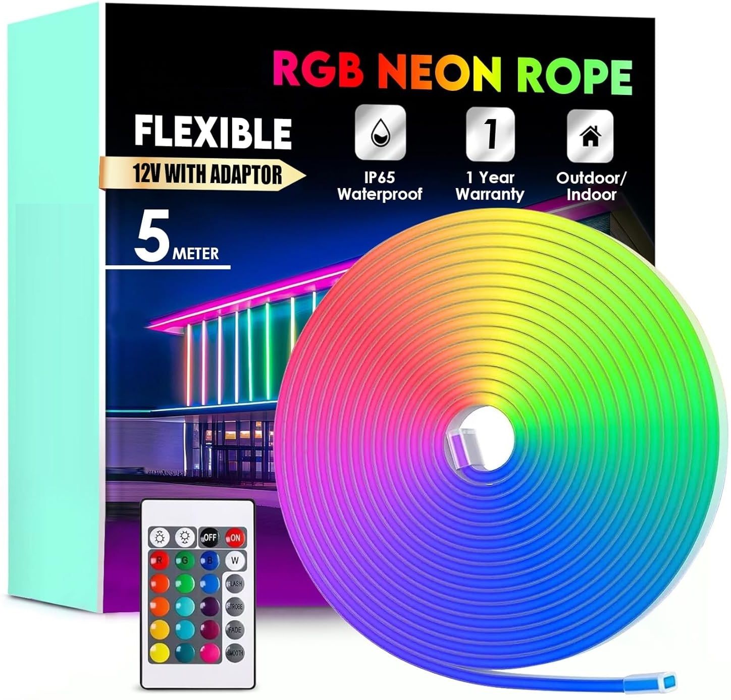 TRUDO Smart RGB Strip Rope Lights 5 Meter Indoor Light Strip-picture-10