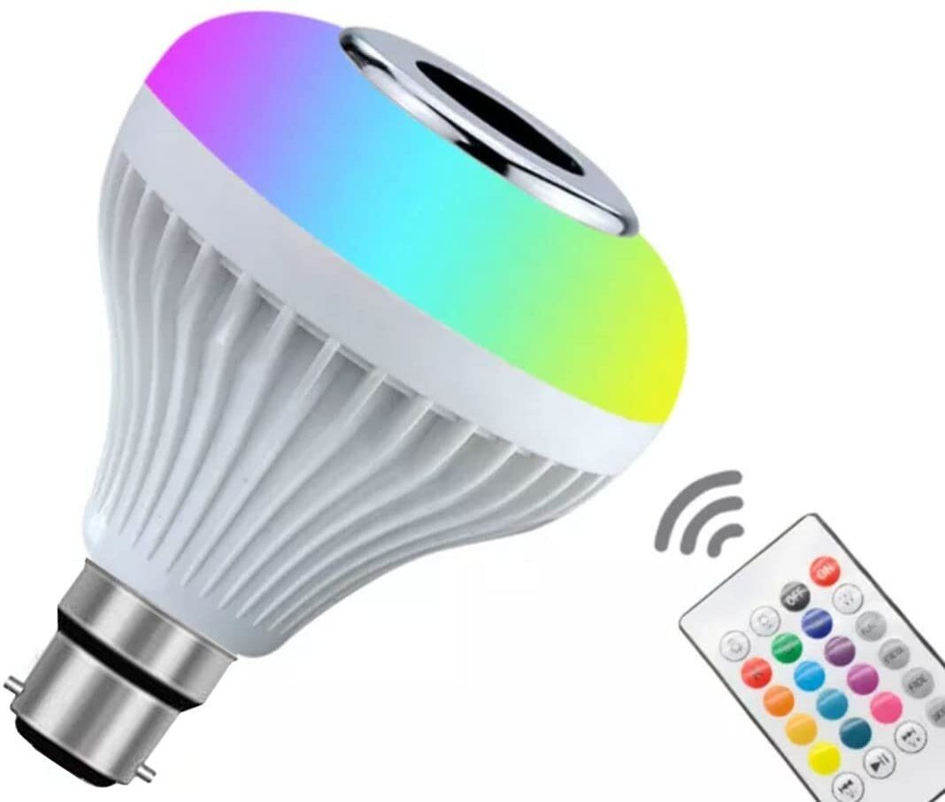 ASTOUND 4W LED Multicolour Speaker Bulb with Bluetooth Smart Bulb image 1