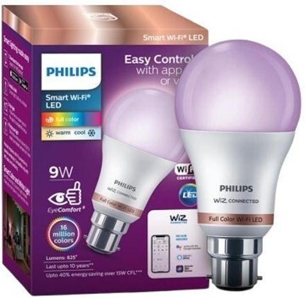 PHILIPS Smart Wi-Fi 9W LED Bulb B22 Pro Smart Bulb-image-42