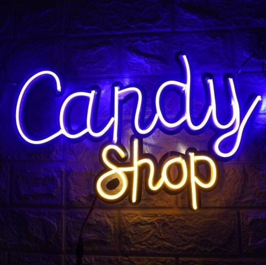 SG Print Candy shop Neon Sign Smart Bulb-image-37
